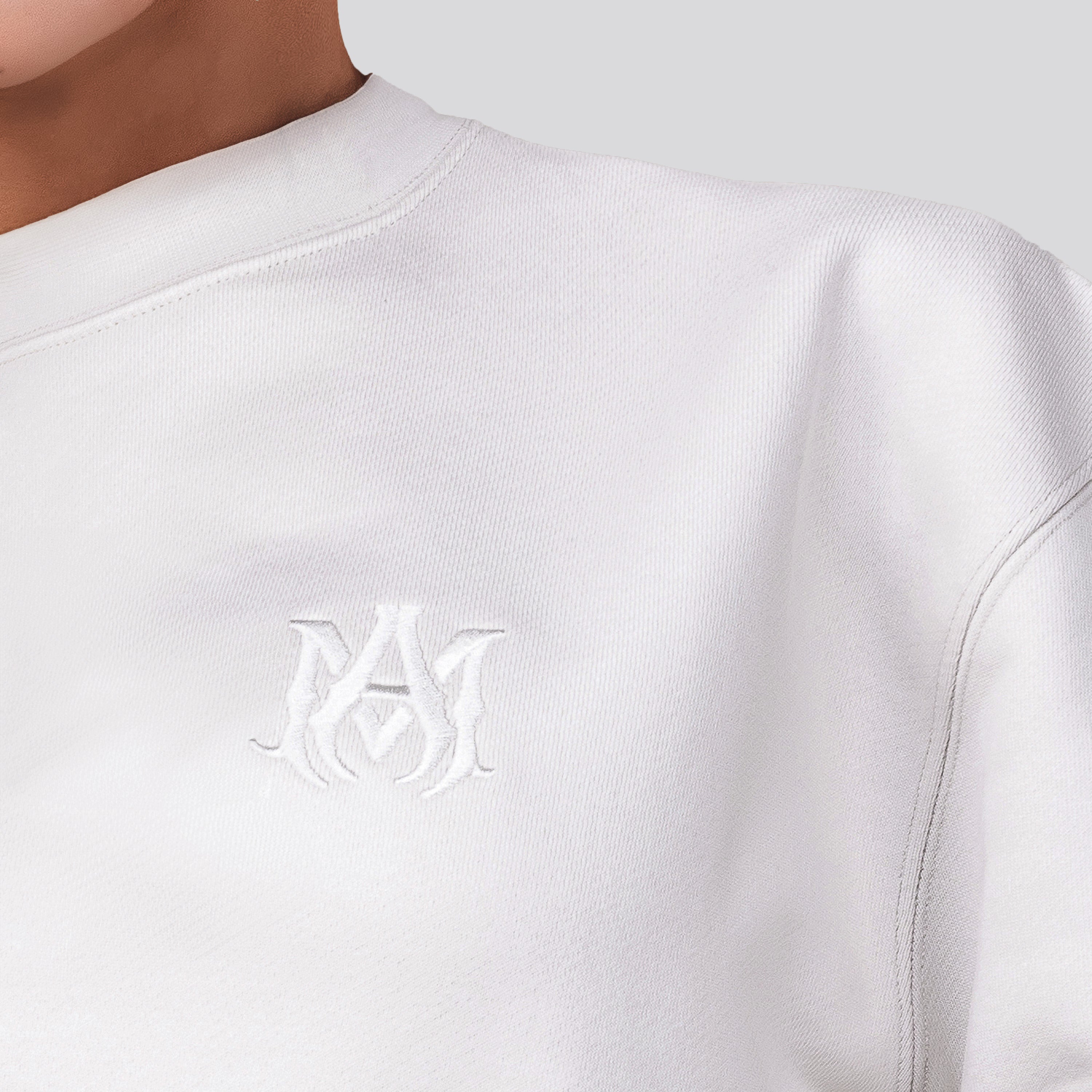 Buzo Beige AMIRI MA Logo