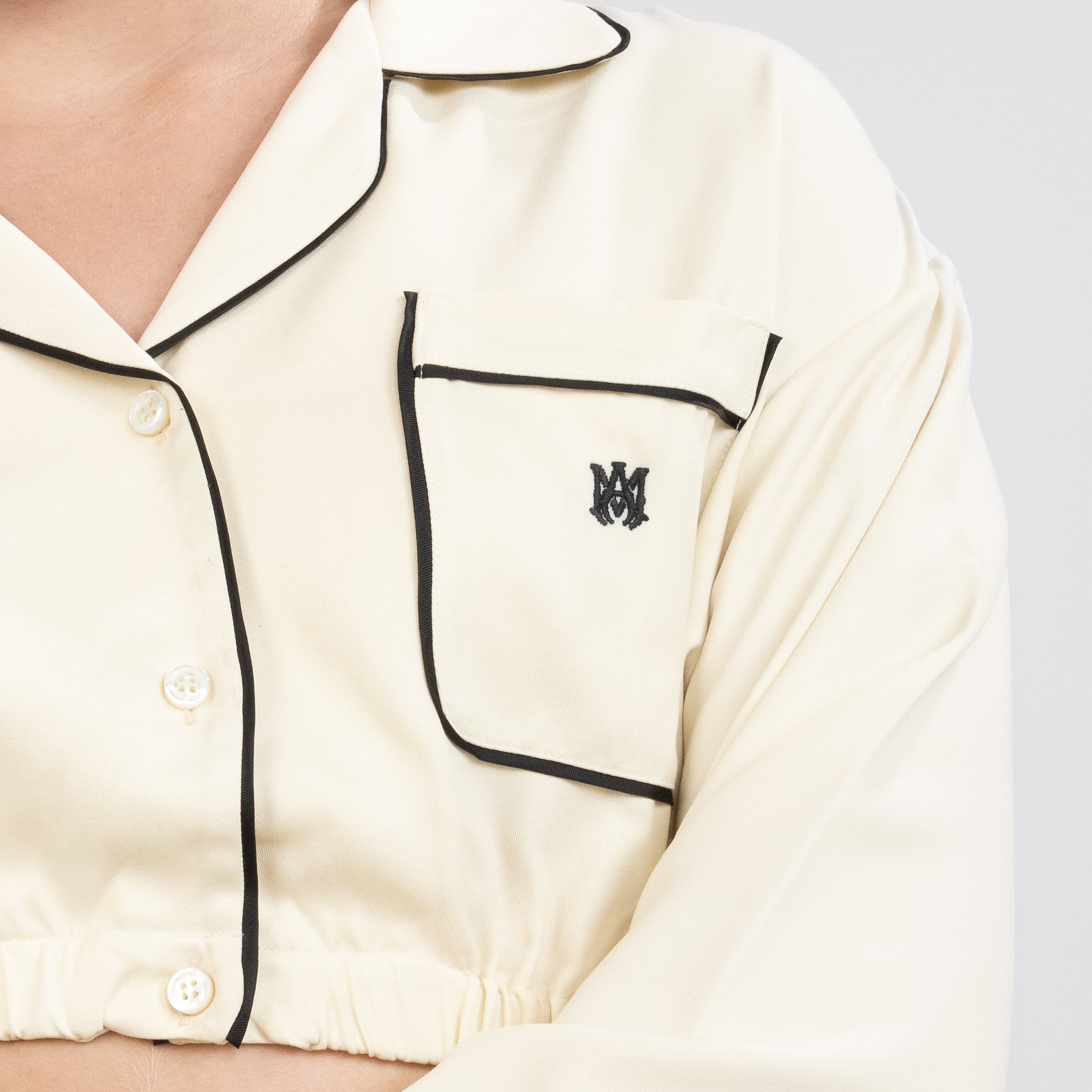 Camisa Blanca AMIRI MA Plaque