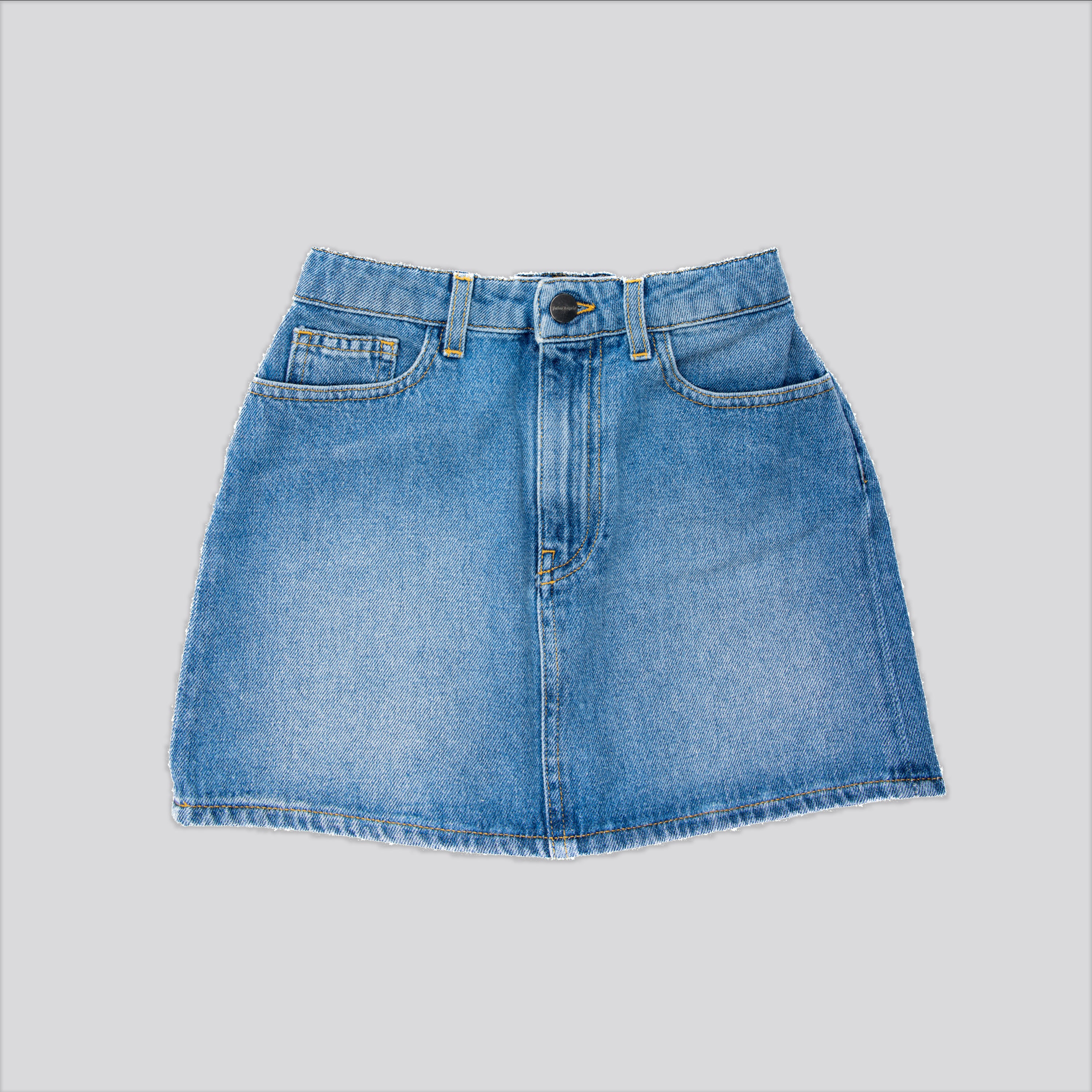 Falda Denim Palm Angels Rainbow
