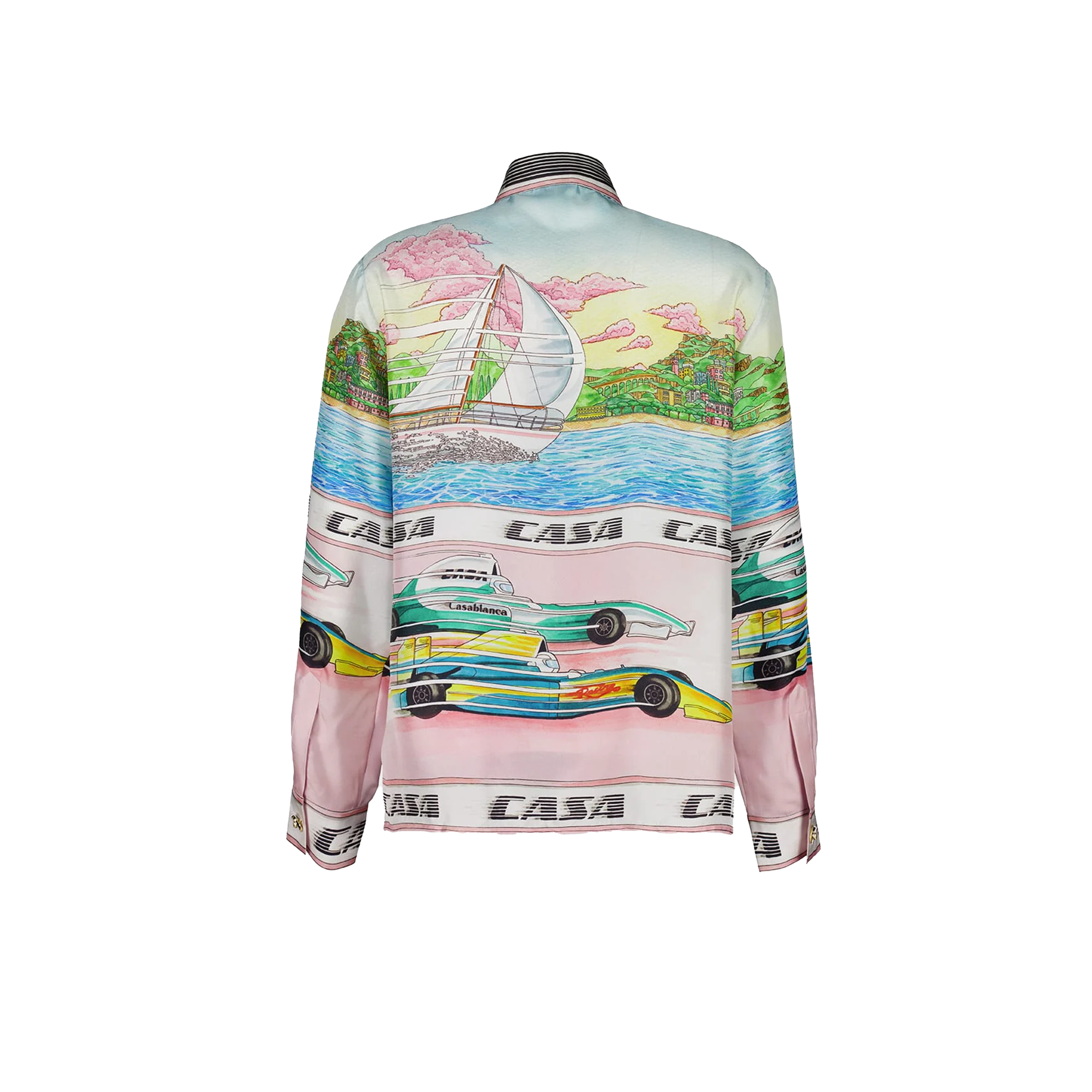Camisa Multicolor Casablanca The Art Of Racing