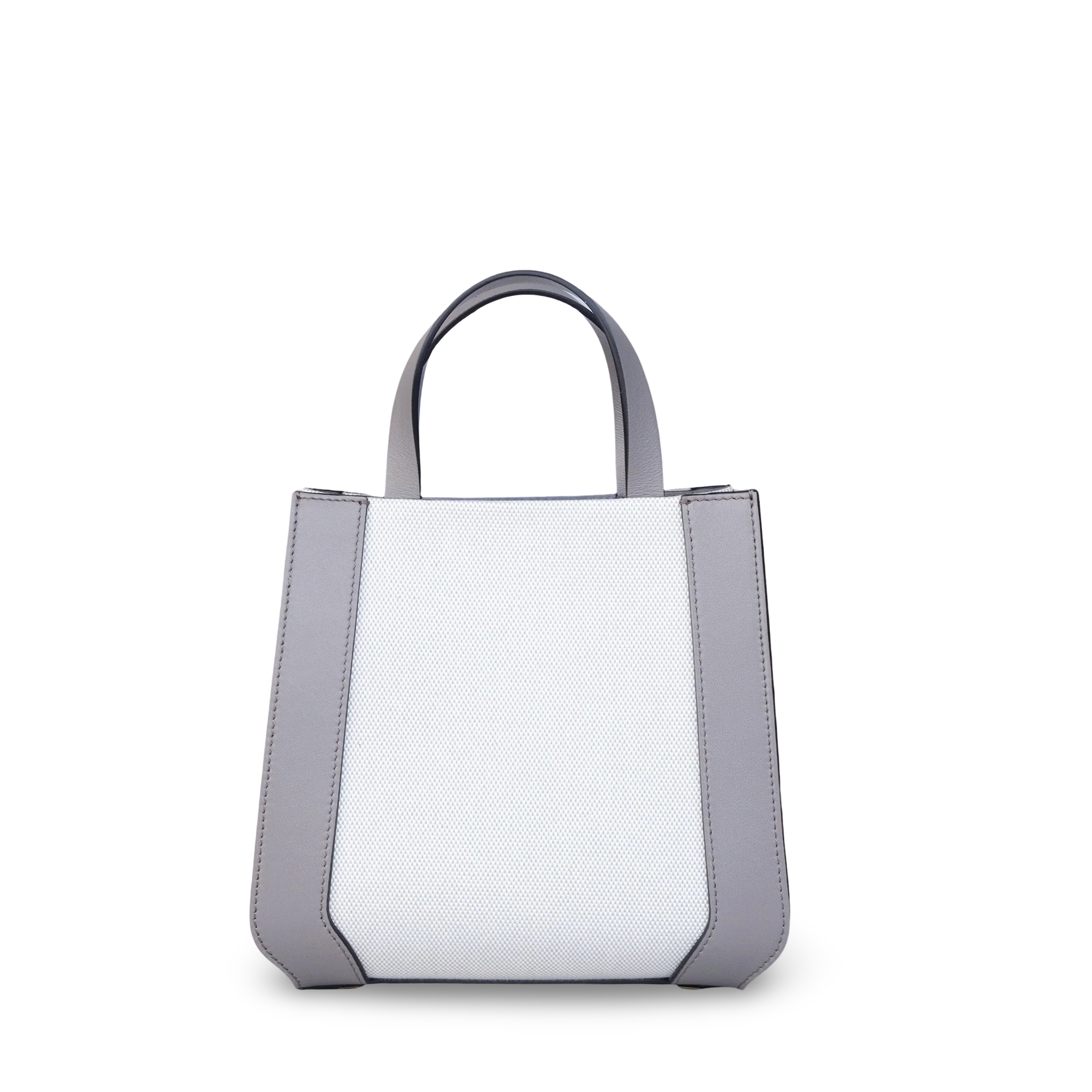 Bolso Mediano Tote Blanco-Gris Valentino Iconographe