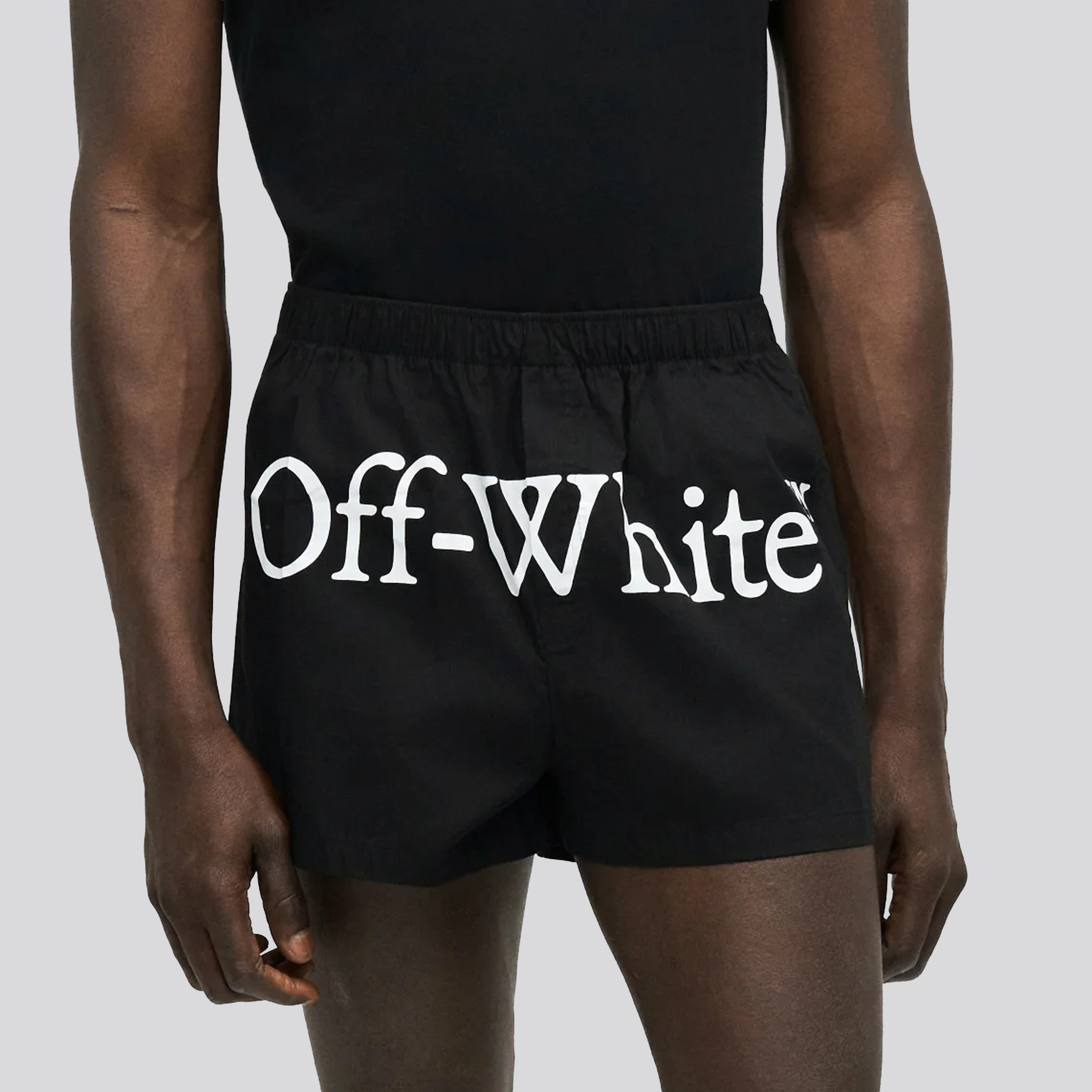 Boxer Negro Off-White Bookish