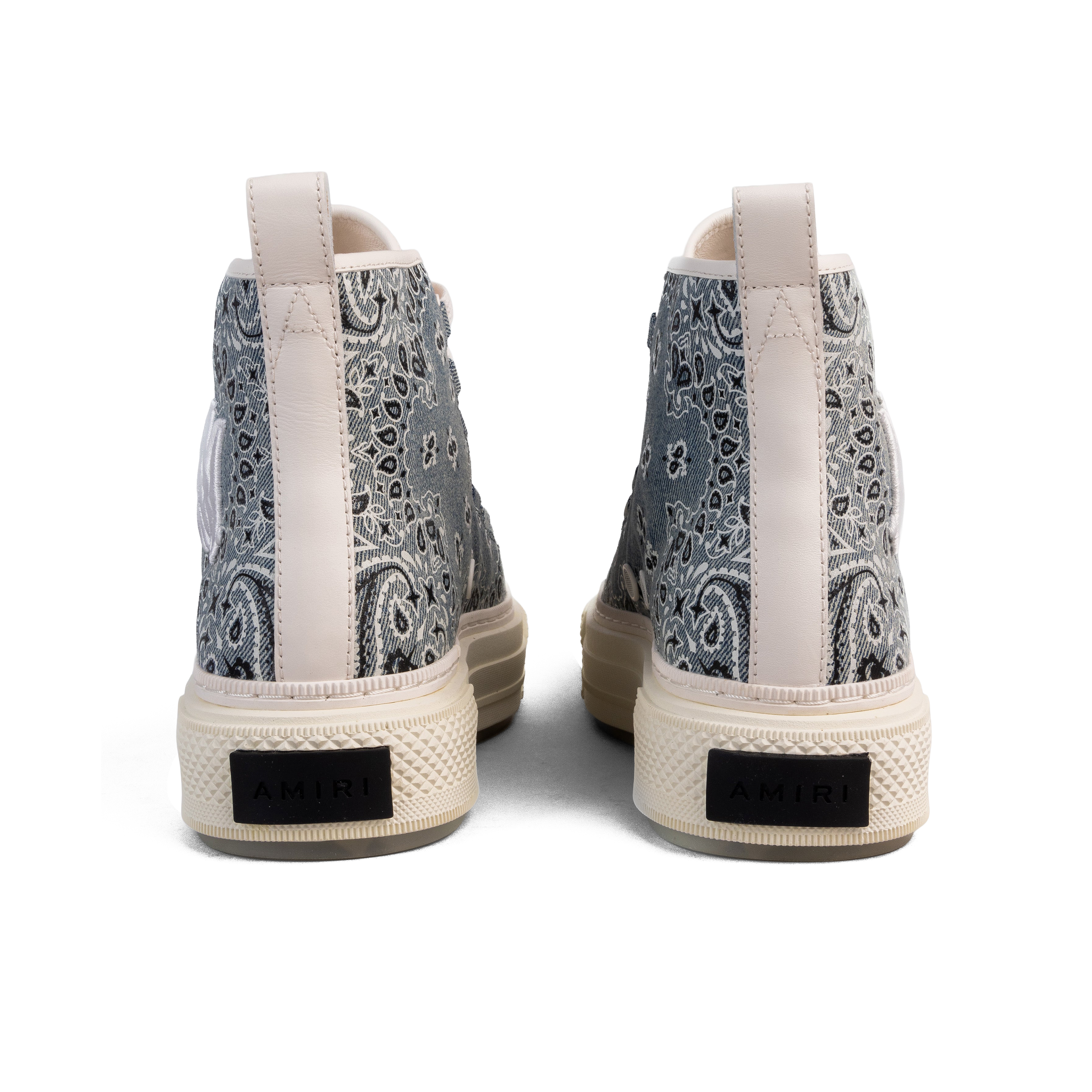 Sneakers High Top Denim AMIRI Bandana