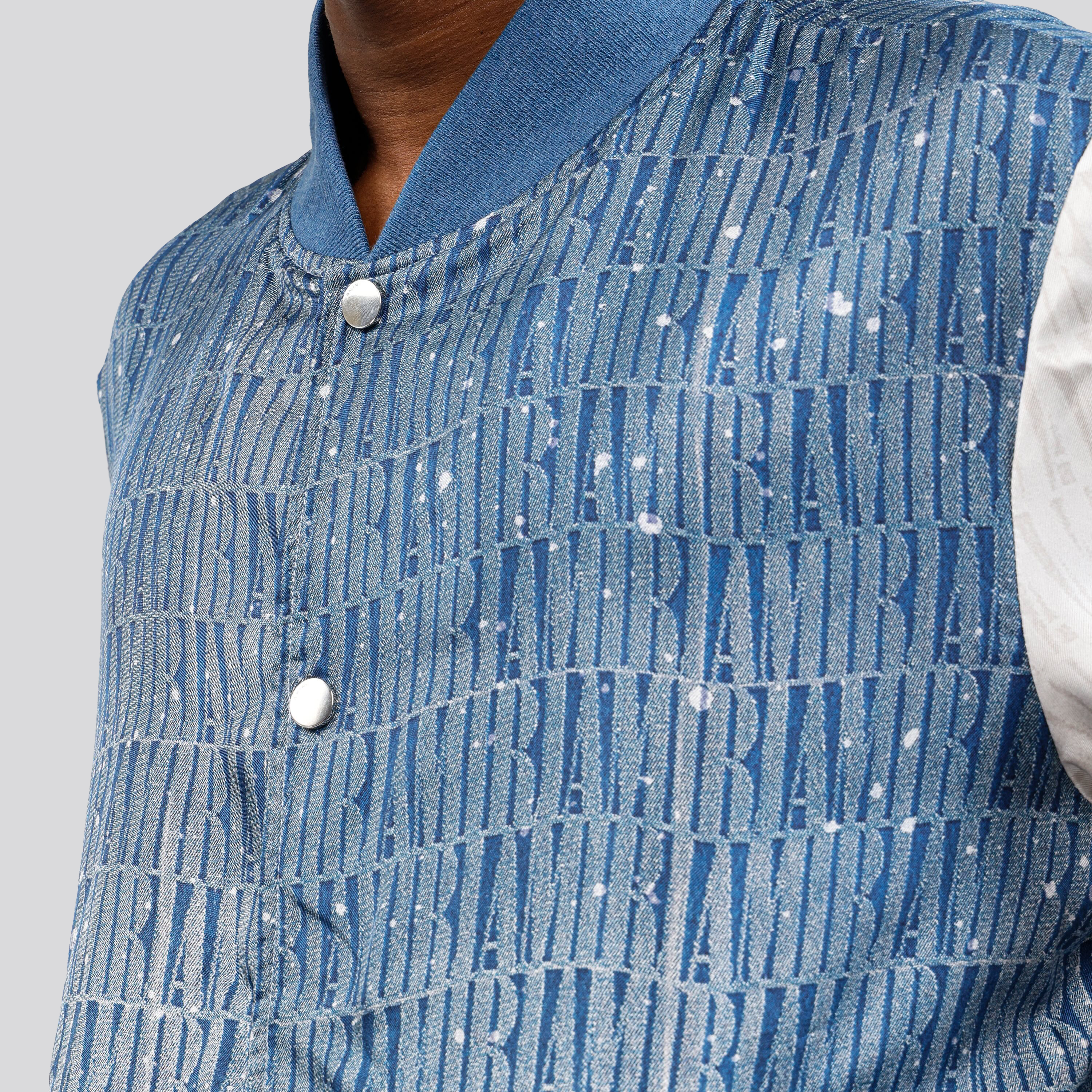 Chaqueta Azul AMIRI Monogram