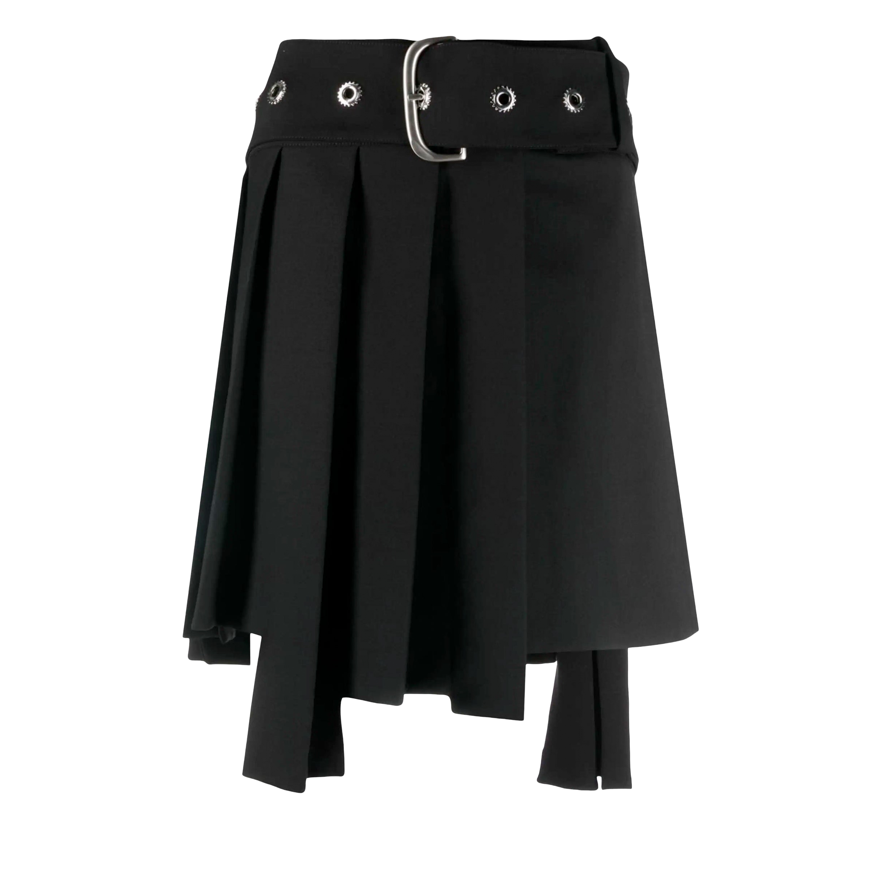 Falda Negra Off-White WO Blend Pleated Asym