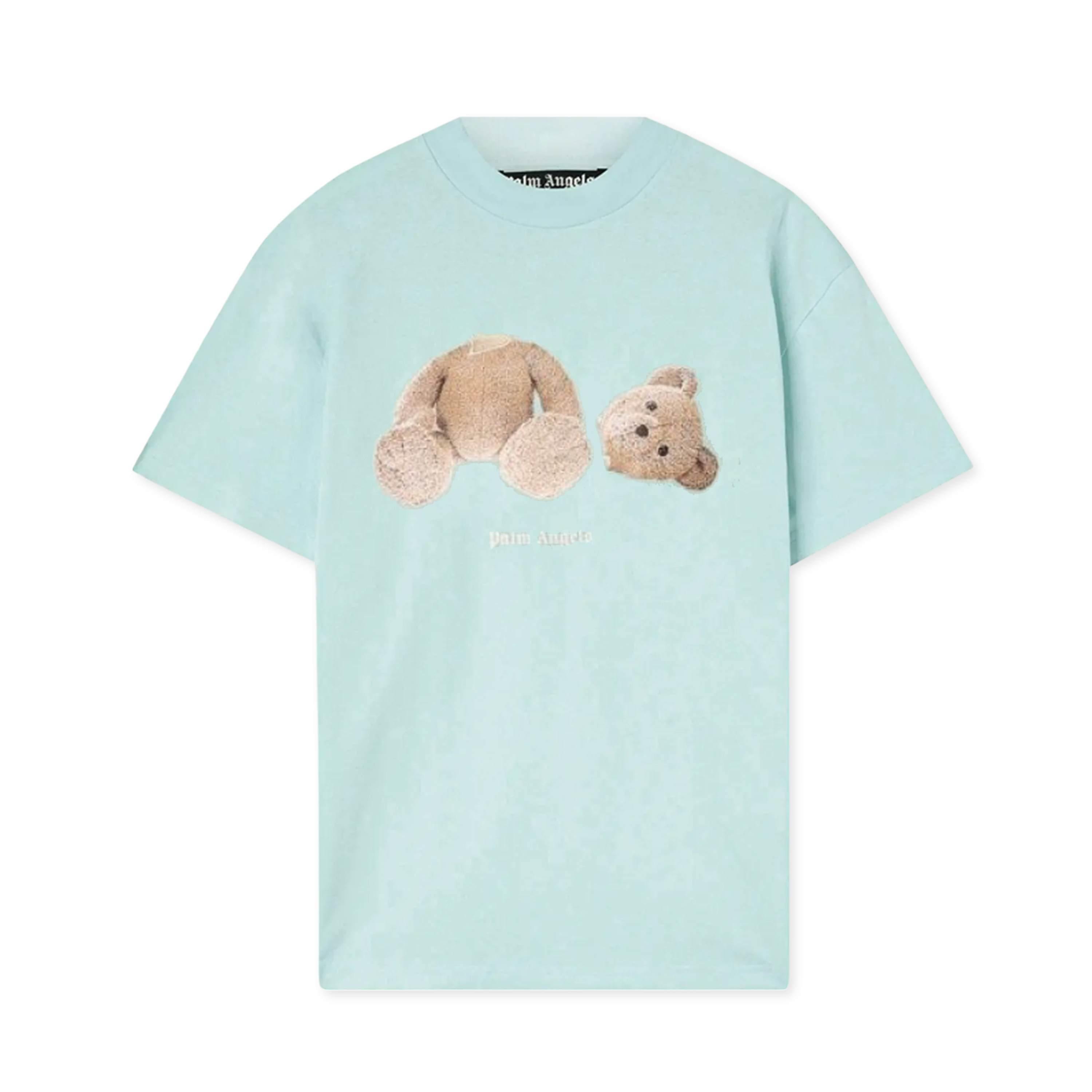 Camiseta Celeste Palm Angels Teddy Bear