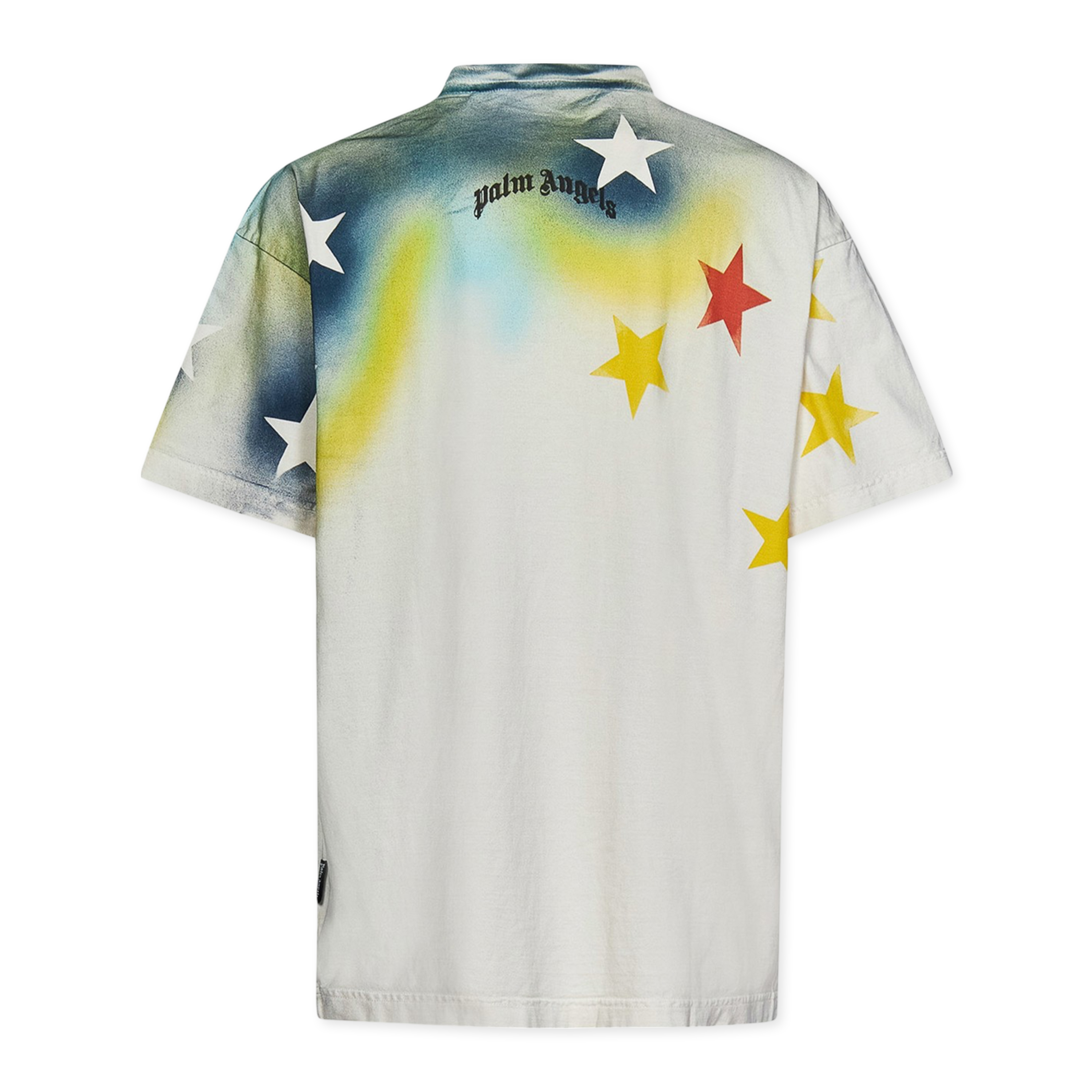 Camiseta Multicolor Palm Angels Sprayed Stars