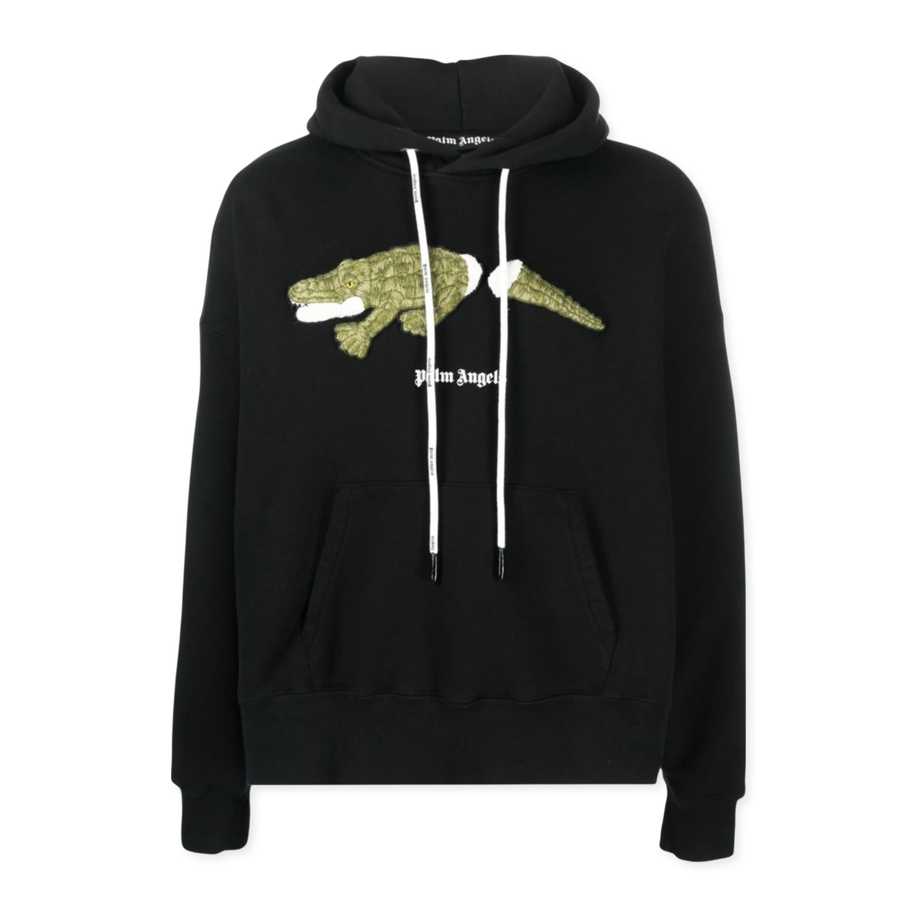 Buzo Negro Palm Angels Crocodile