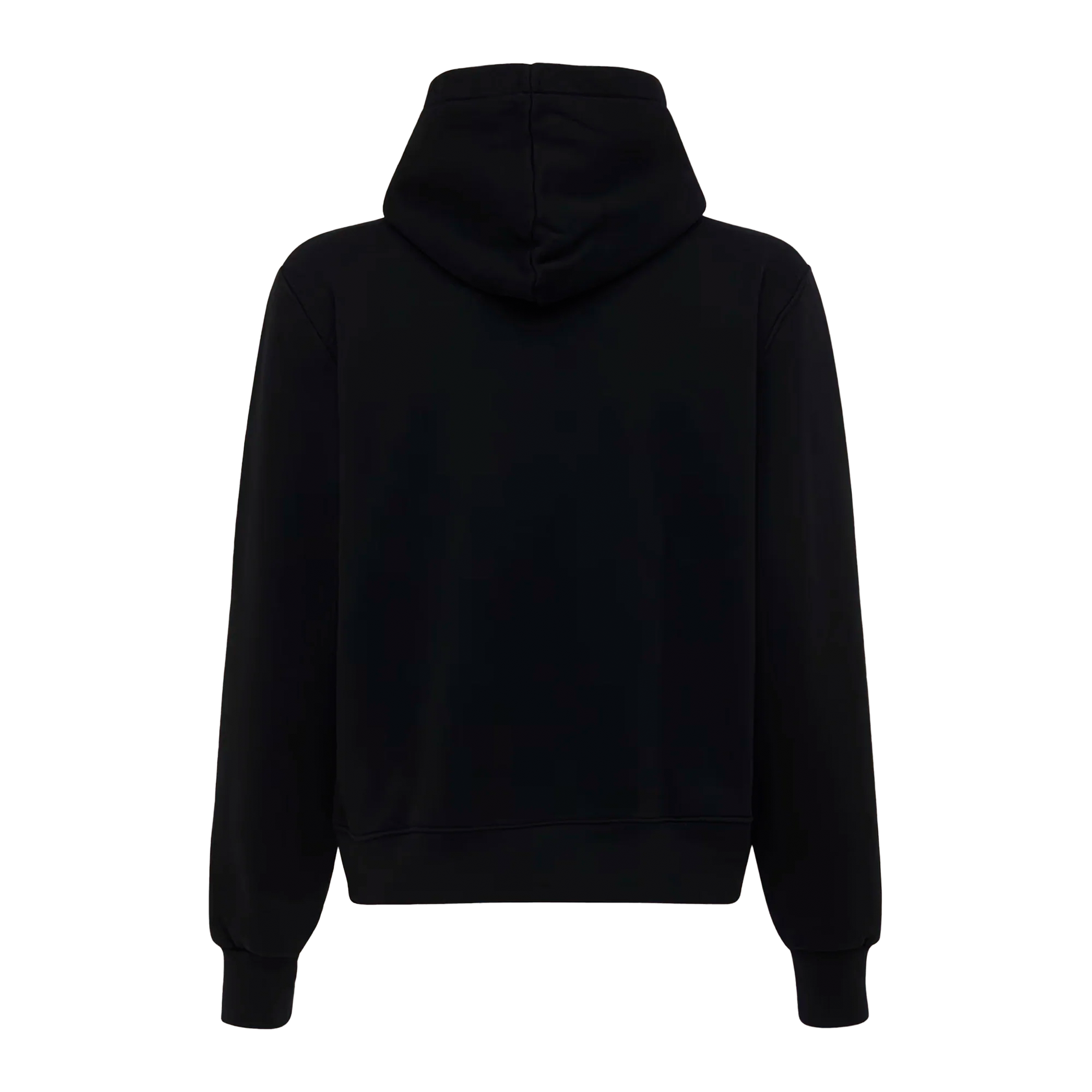 Buzo Tipo Hoodie Negro AMIRI Azul Logo