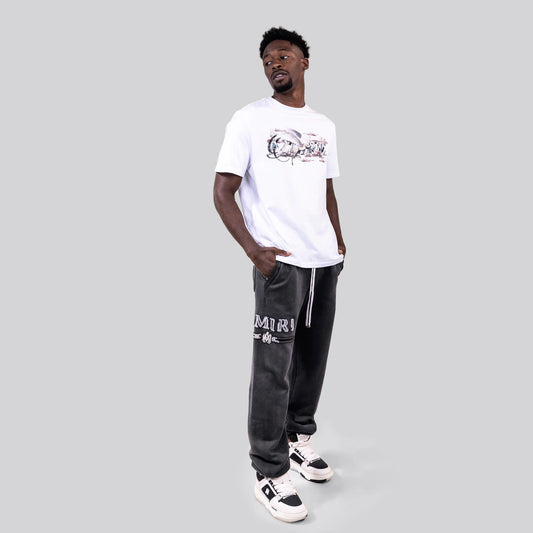 Sudadera Negra AMIRI Side Logo
