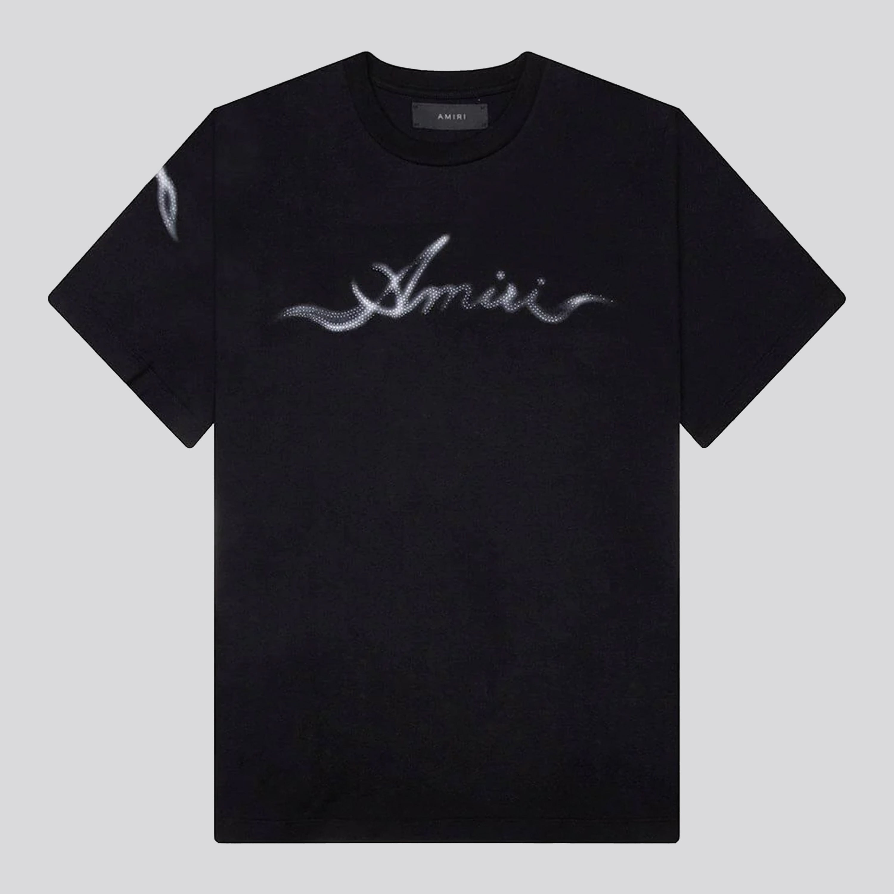 Camiseta Negra AMIRI Smoke
