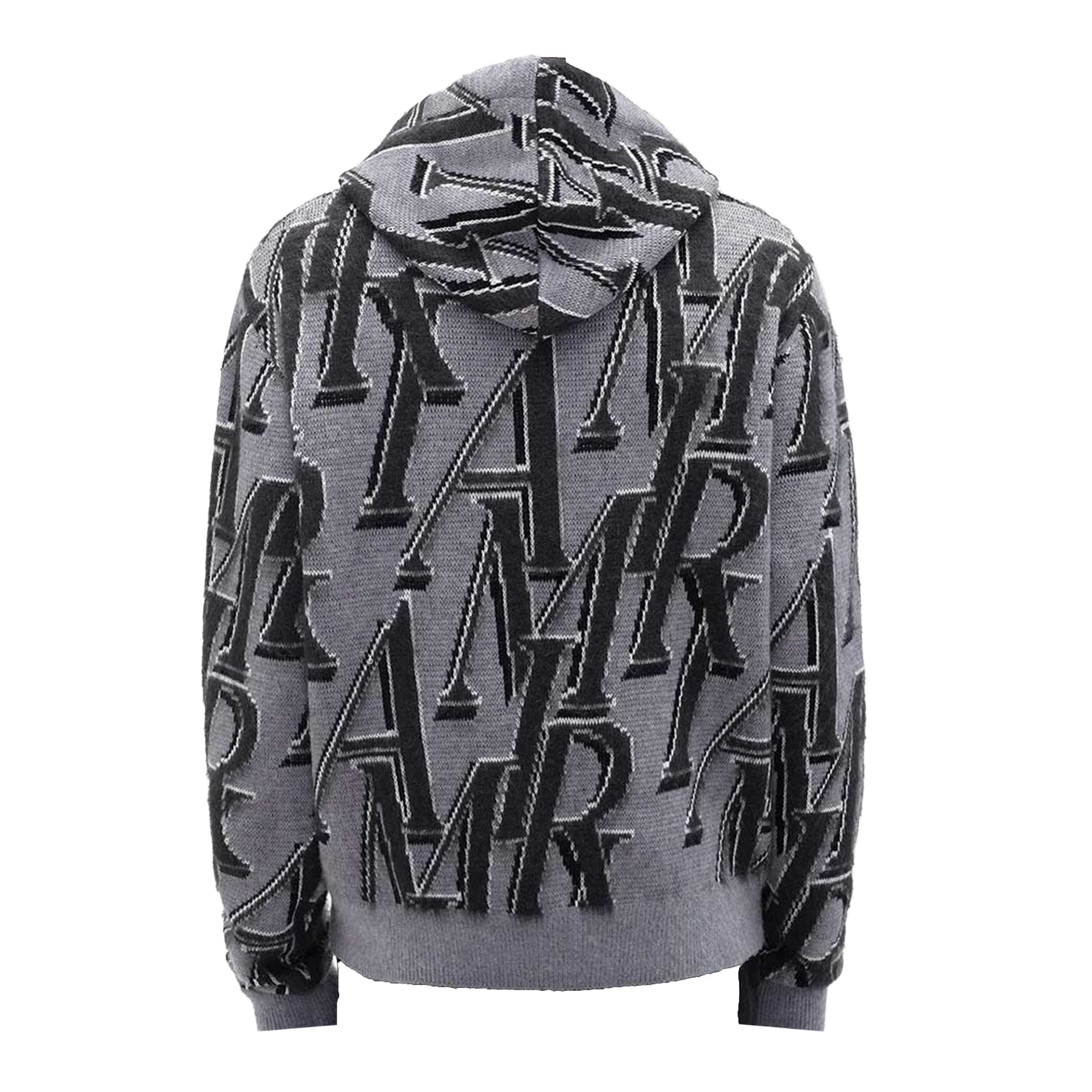 Buzo Tipo Hoodie Gris AMIRI Repeat
