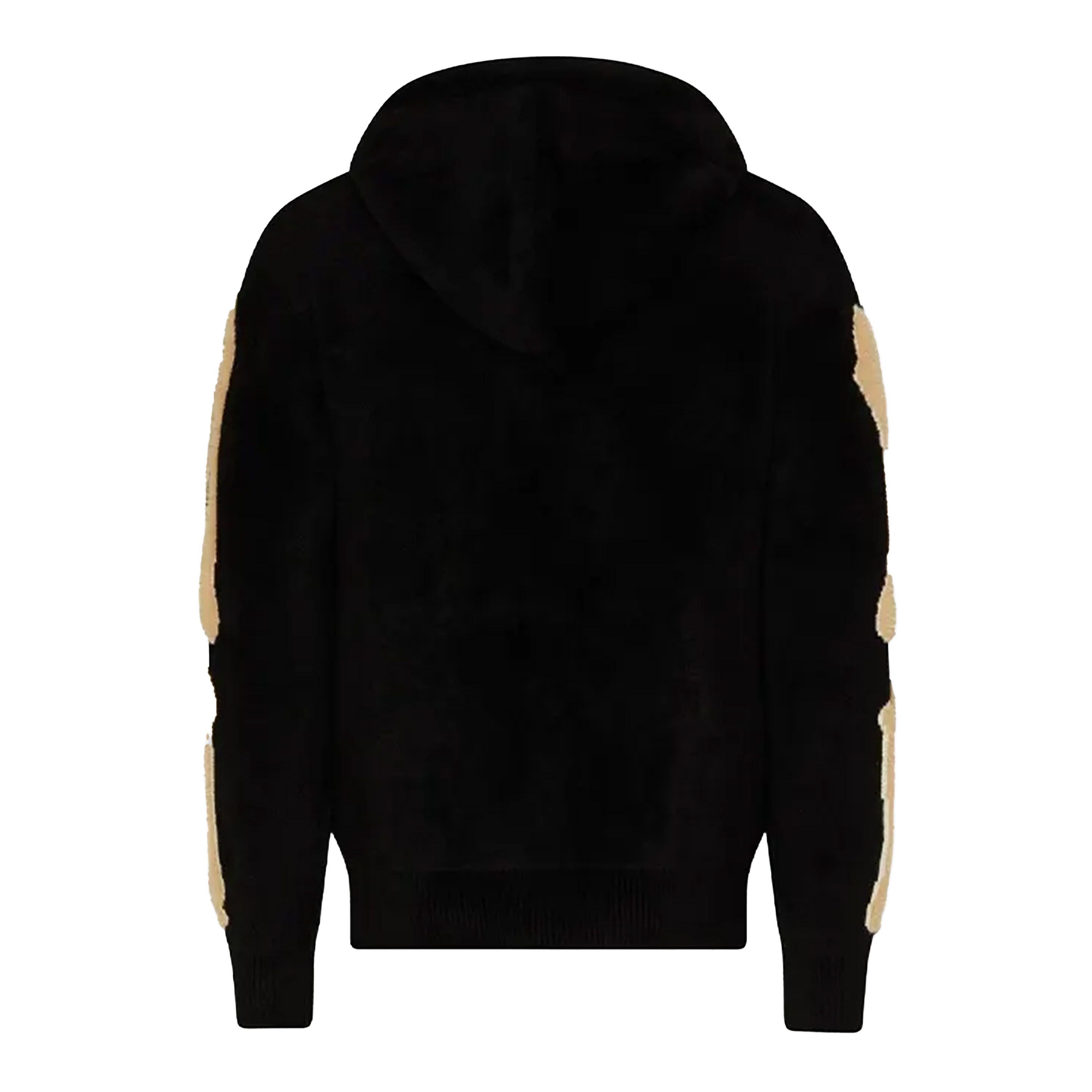Buzo Tipo Hoodie Negro AMIRI Bones Sleeves