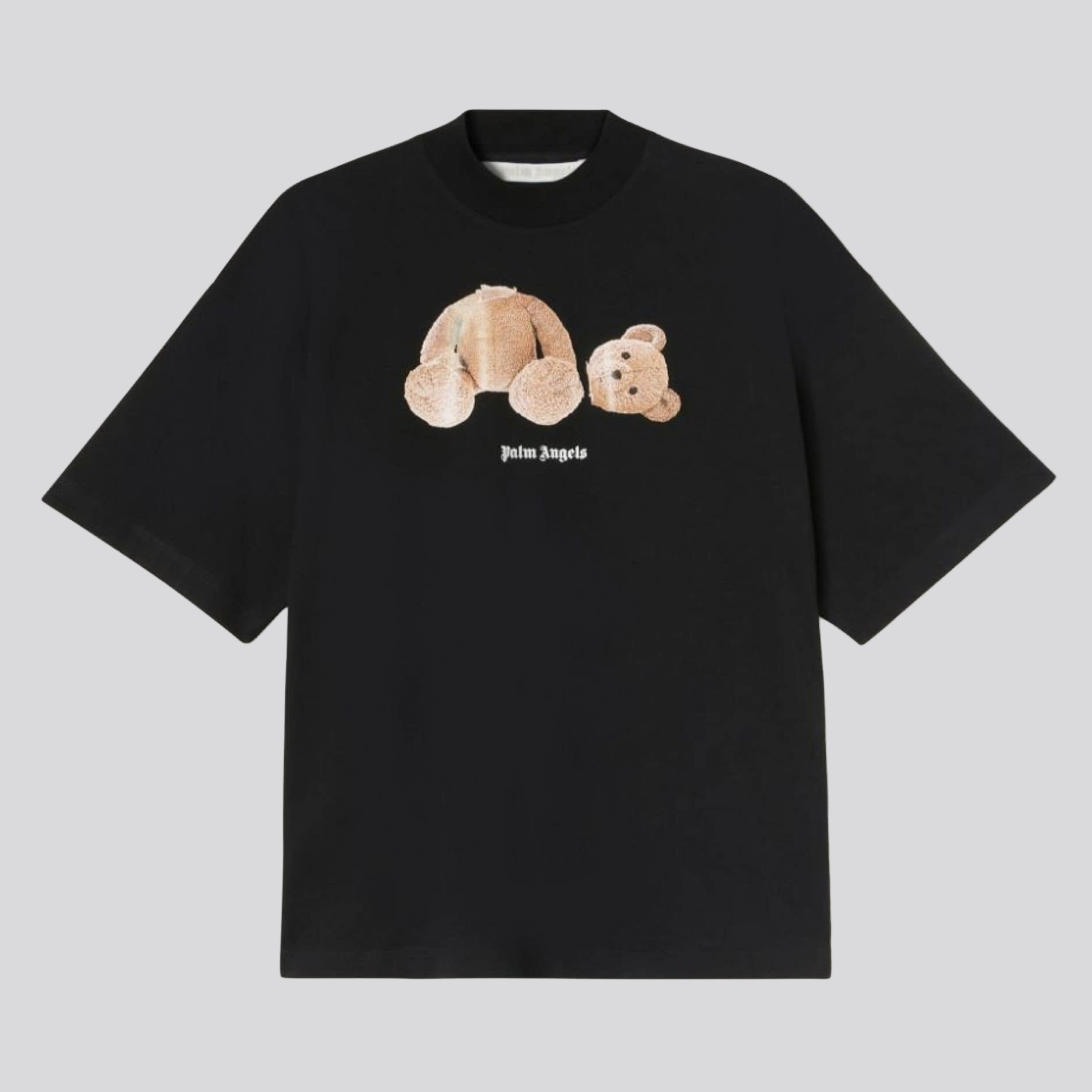 Camiseta Negra Palm Angels Teddy Bear