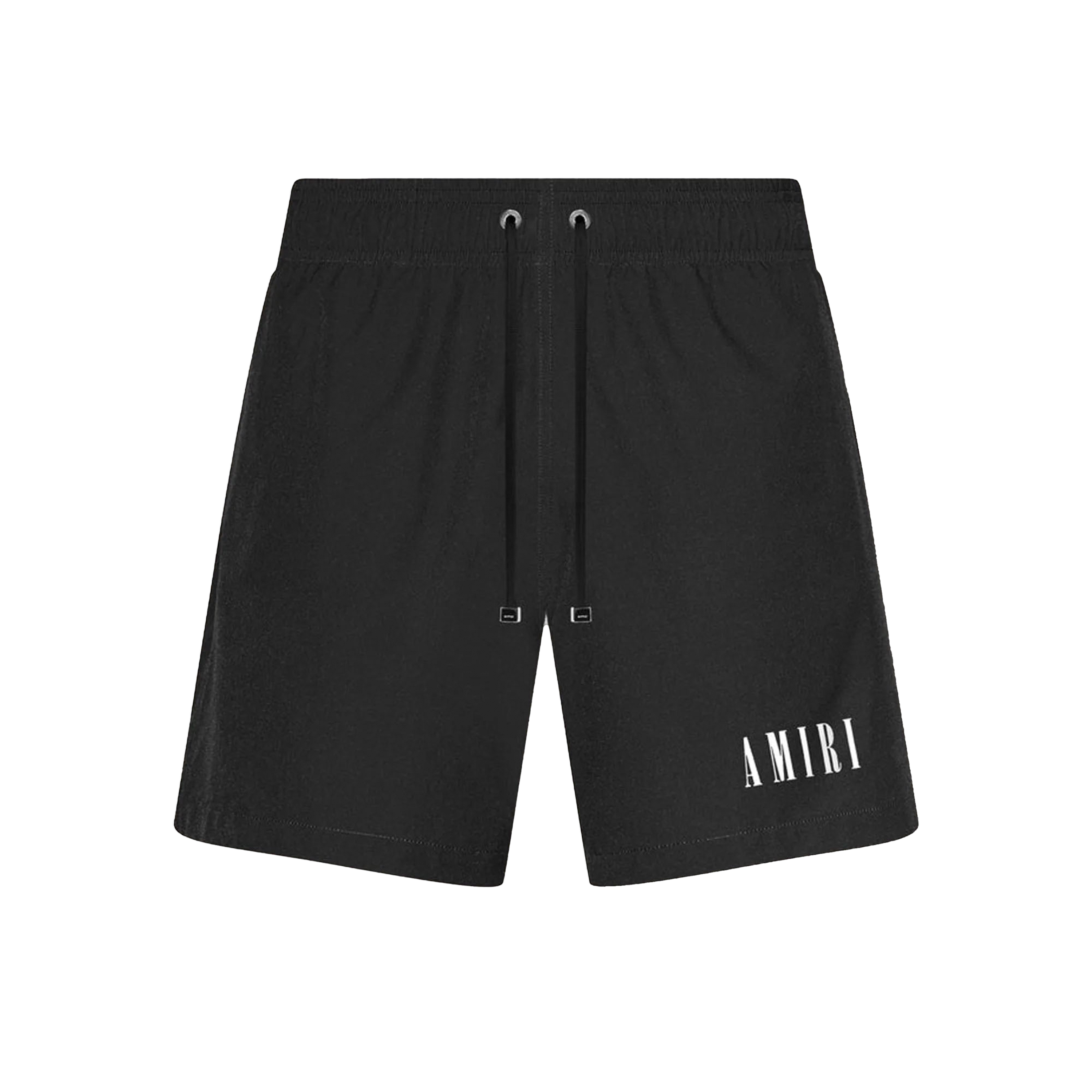 Pantaloneta Negra AMIRI Logo