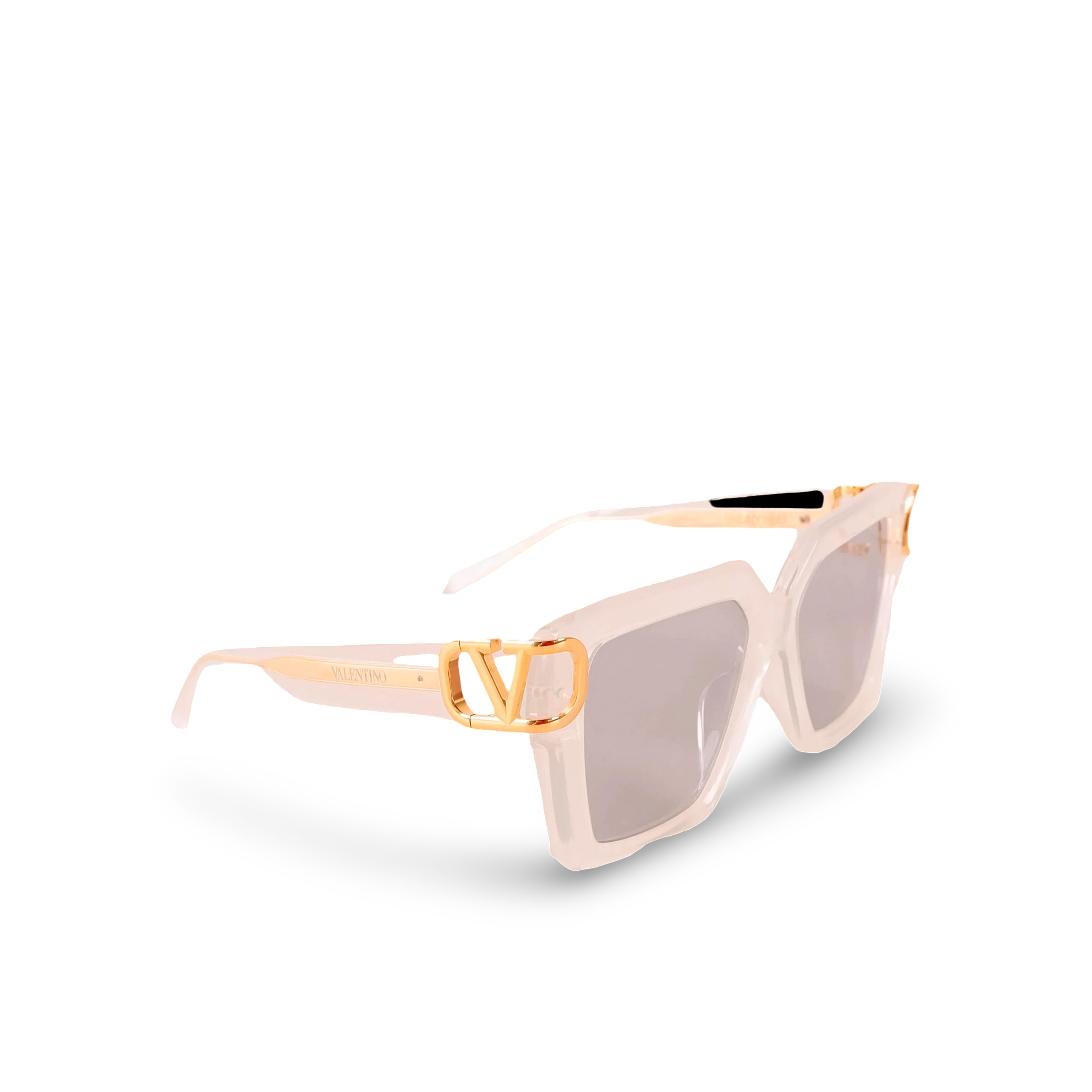 Gafas de Sol Blancas Valentino Big Vlogo