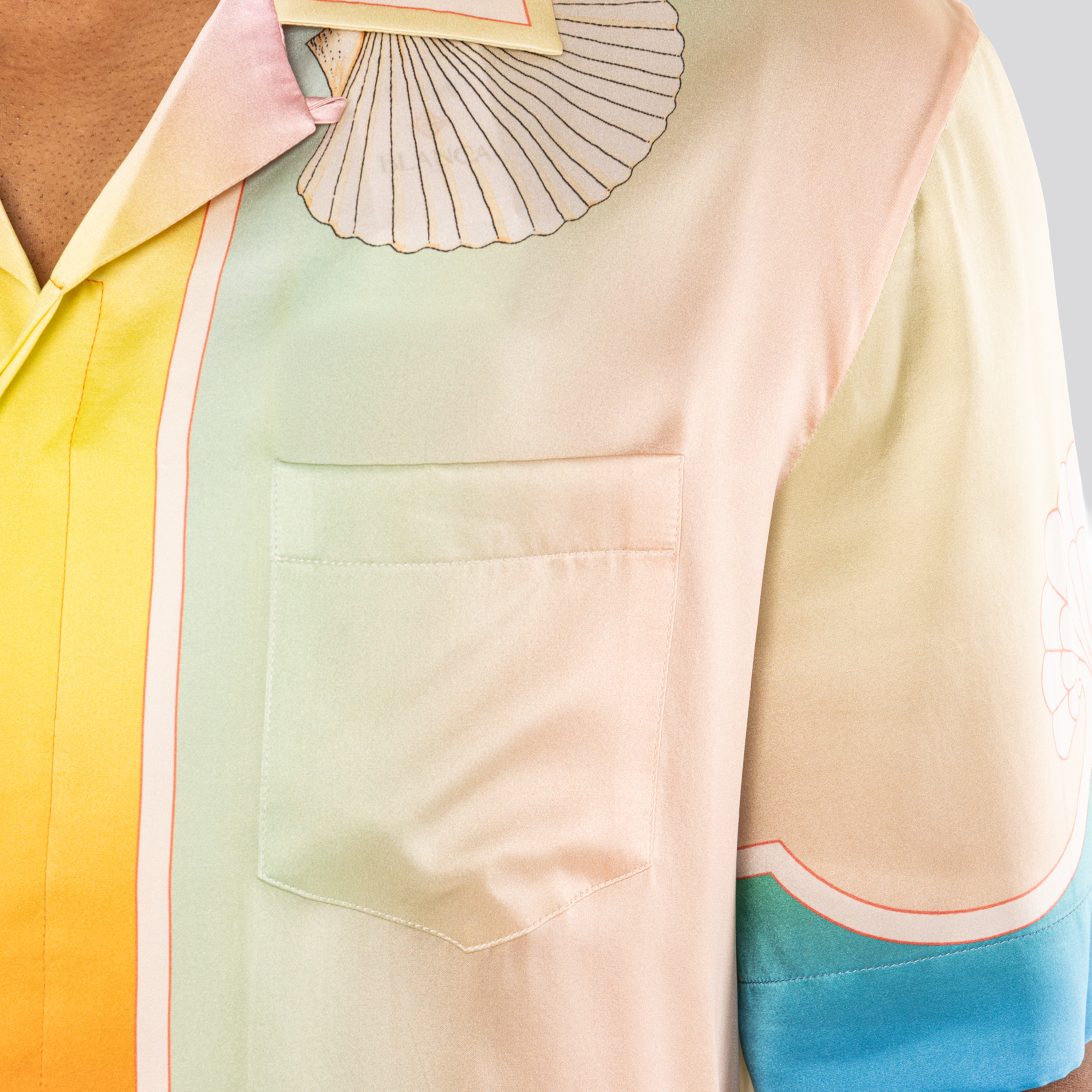 Camisa Multicolor Casablanca Lucid Dreams