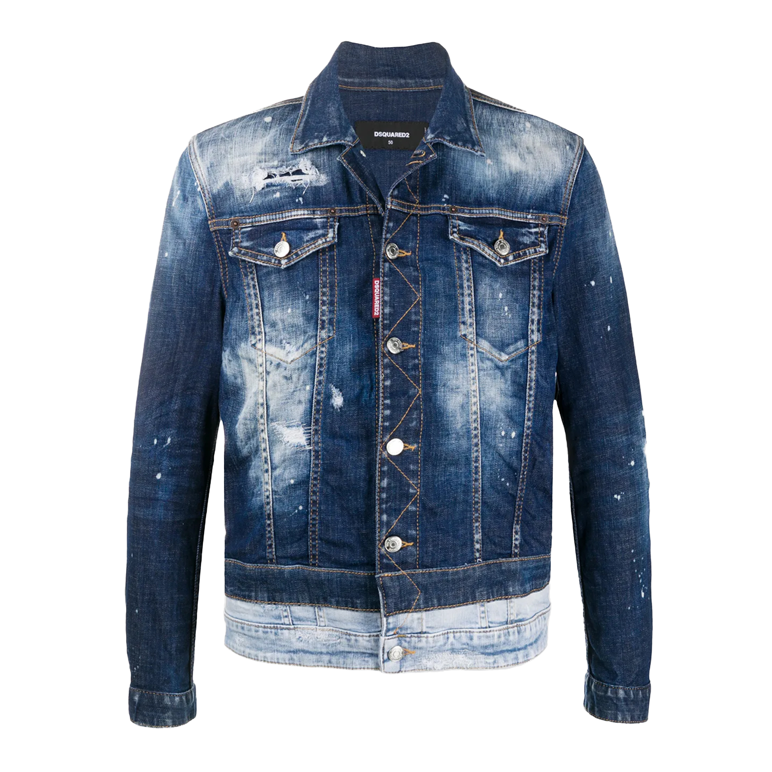 Chaqueta Azul Dsquared2 Hem