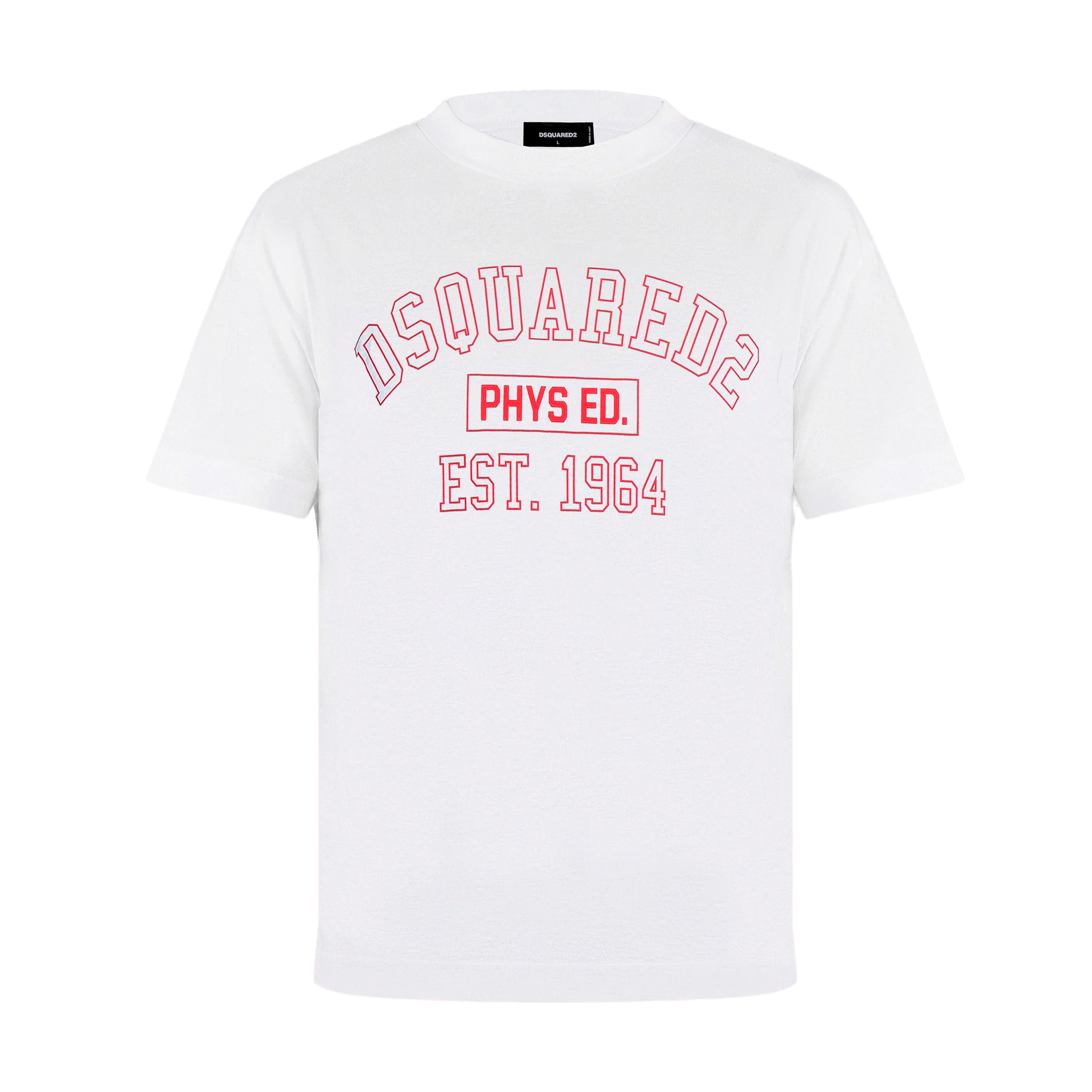 Camiseta Blanca Dsquared2 Phys Ed