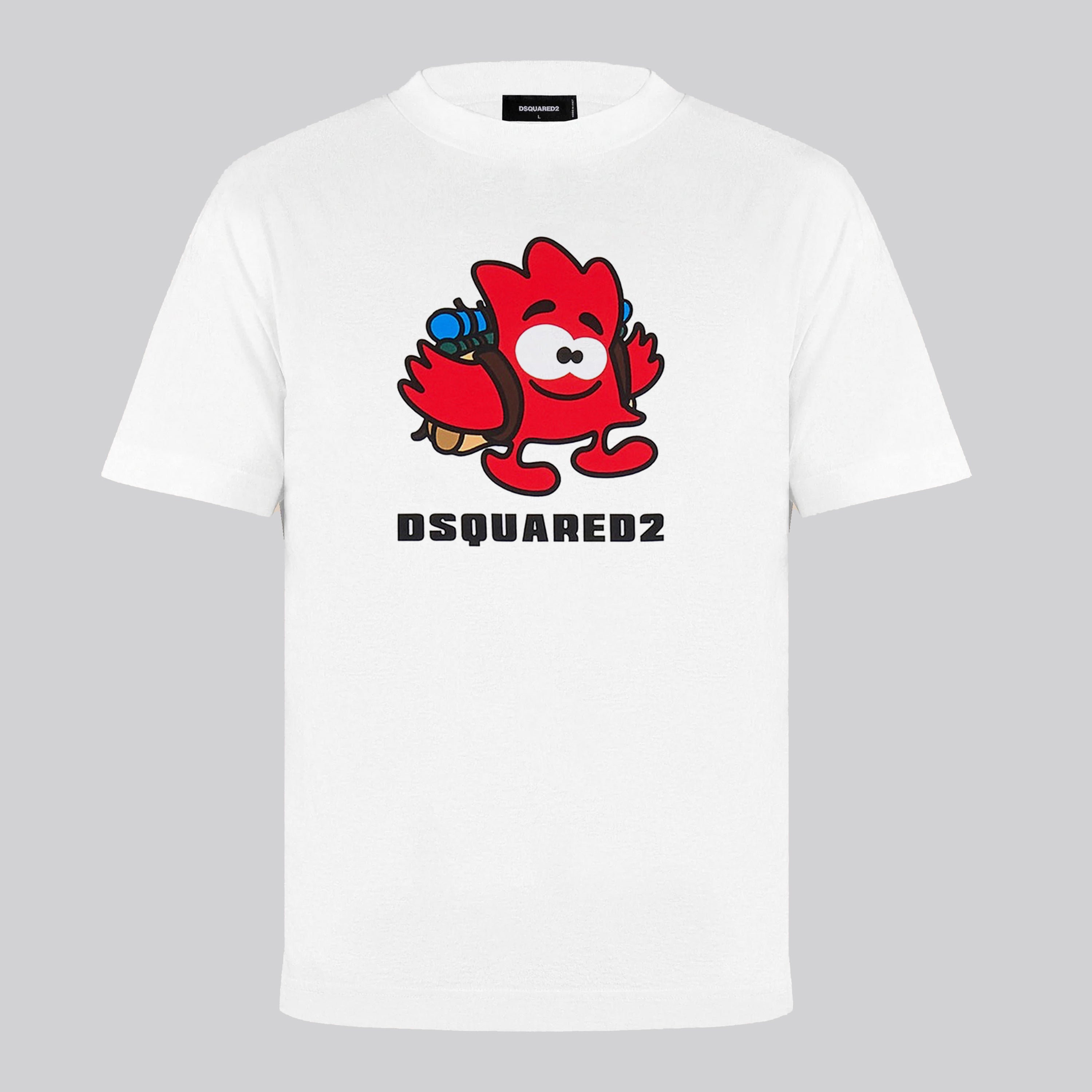 Camiseta Blanca Dsquared2 Leaf Face
