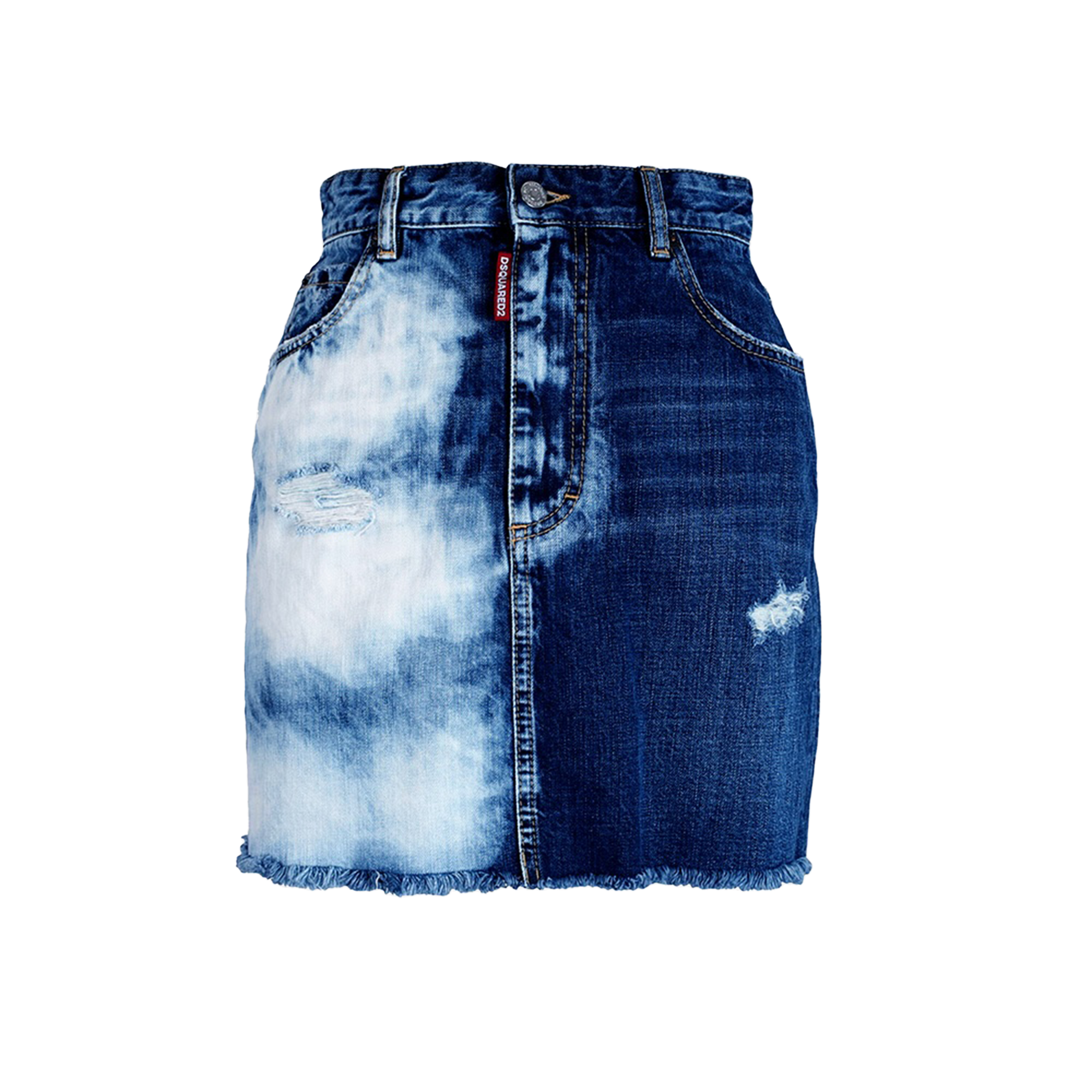 Falda Denim Dsquared2 Double Blue