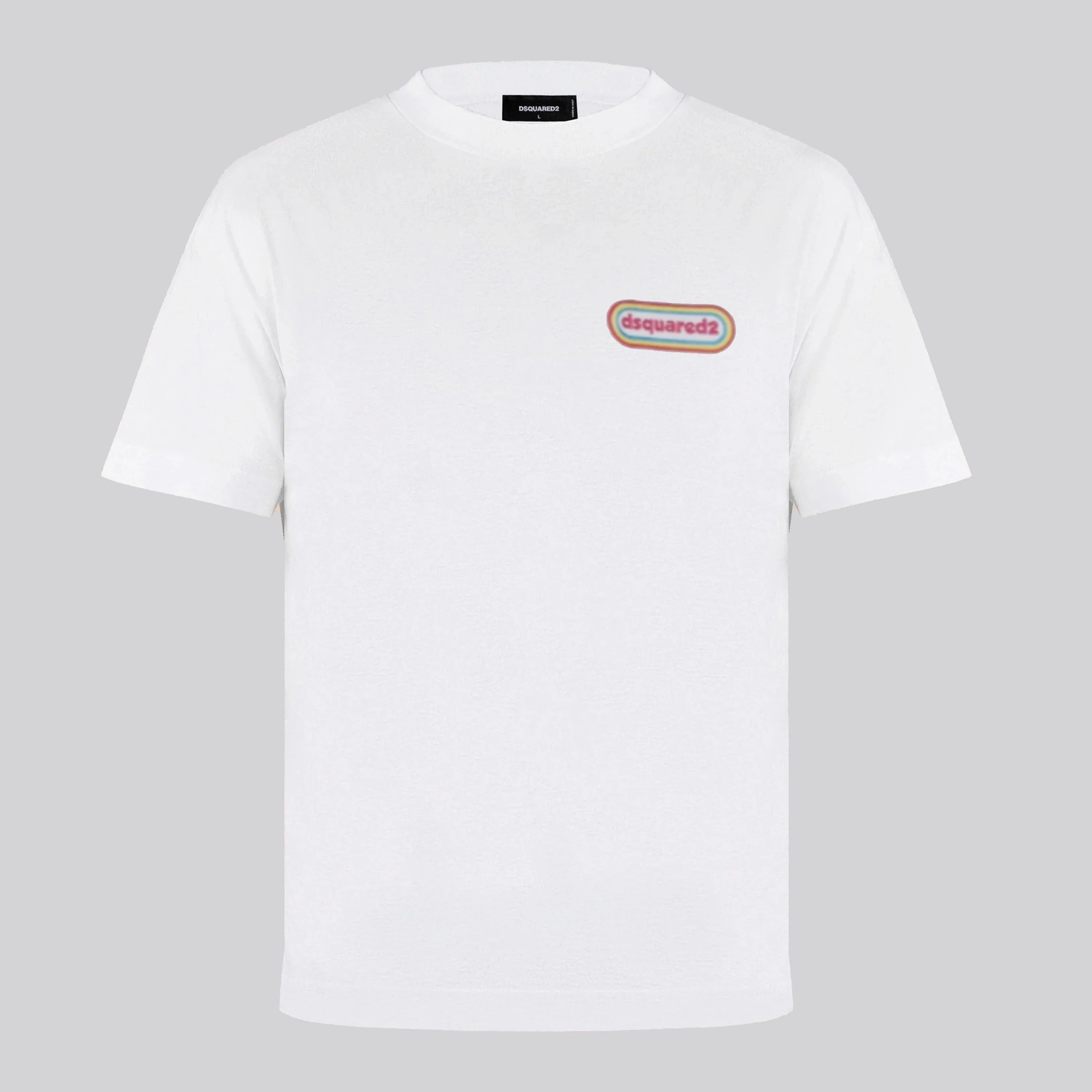 Camiseta Blanca Dsquared2 Logo