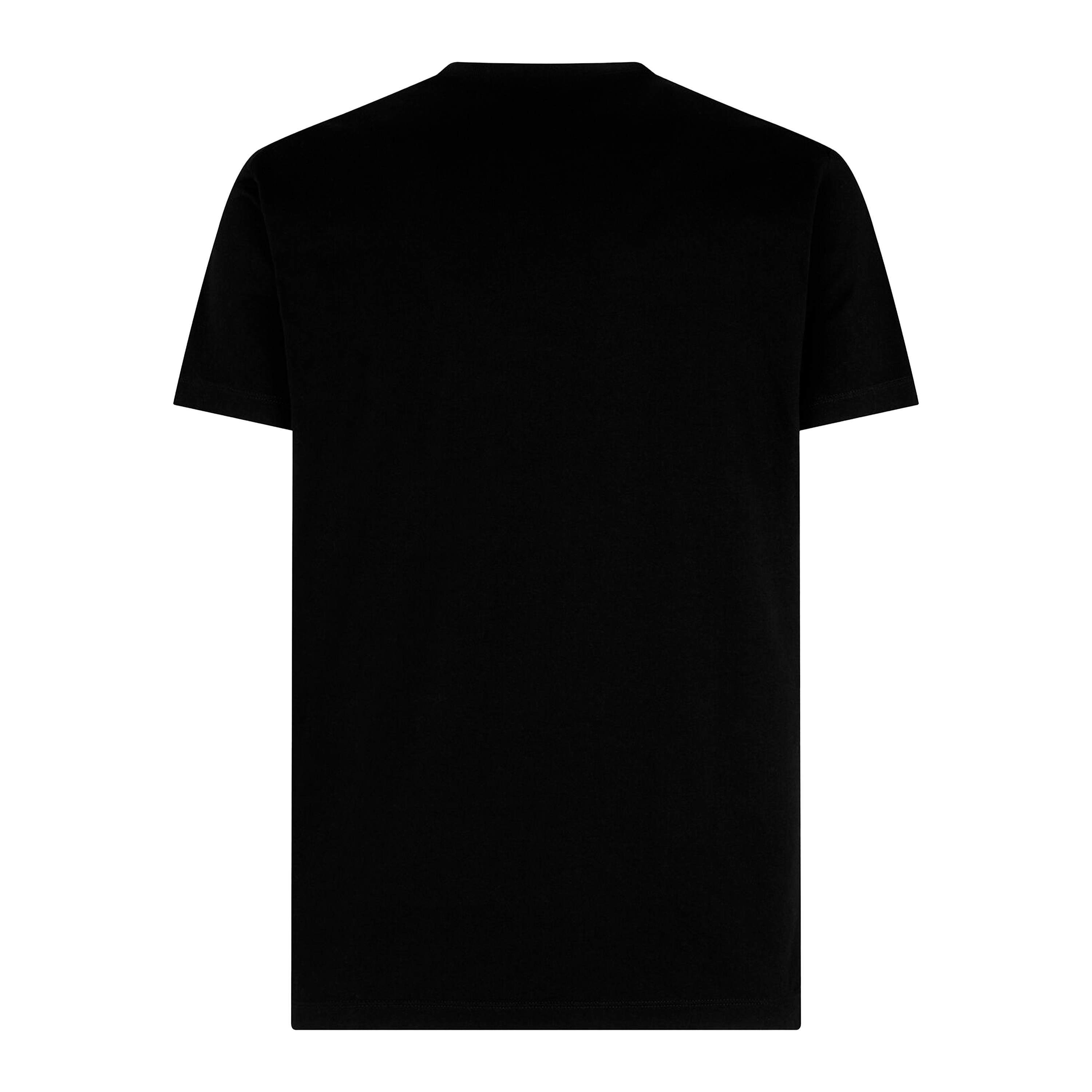 Camiseta Negra Dsquared2 Logo Brush