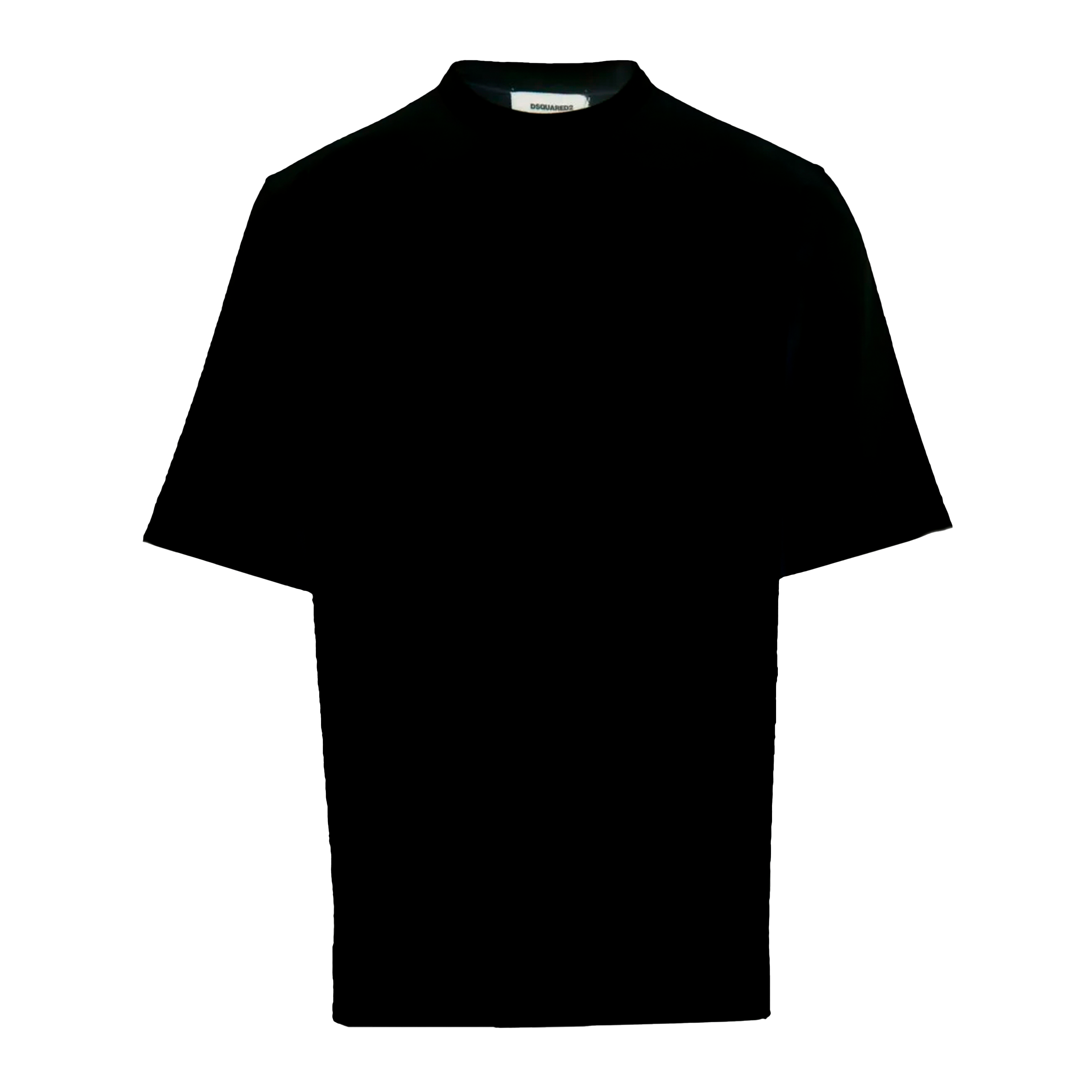 Camiseta Negra Dsquared2 Back Logo