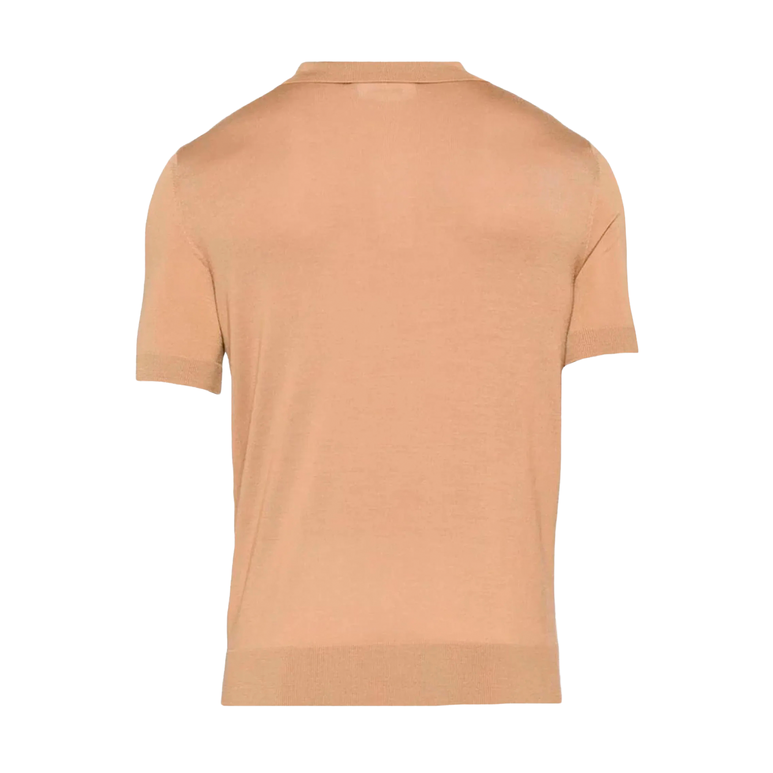 Camiseta Tipo Polo Beige Dsquared2 Embroidered