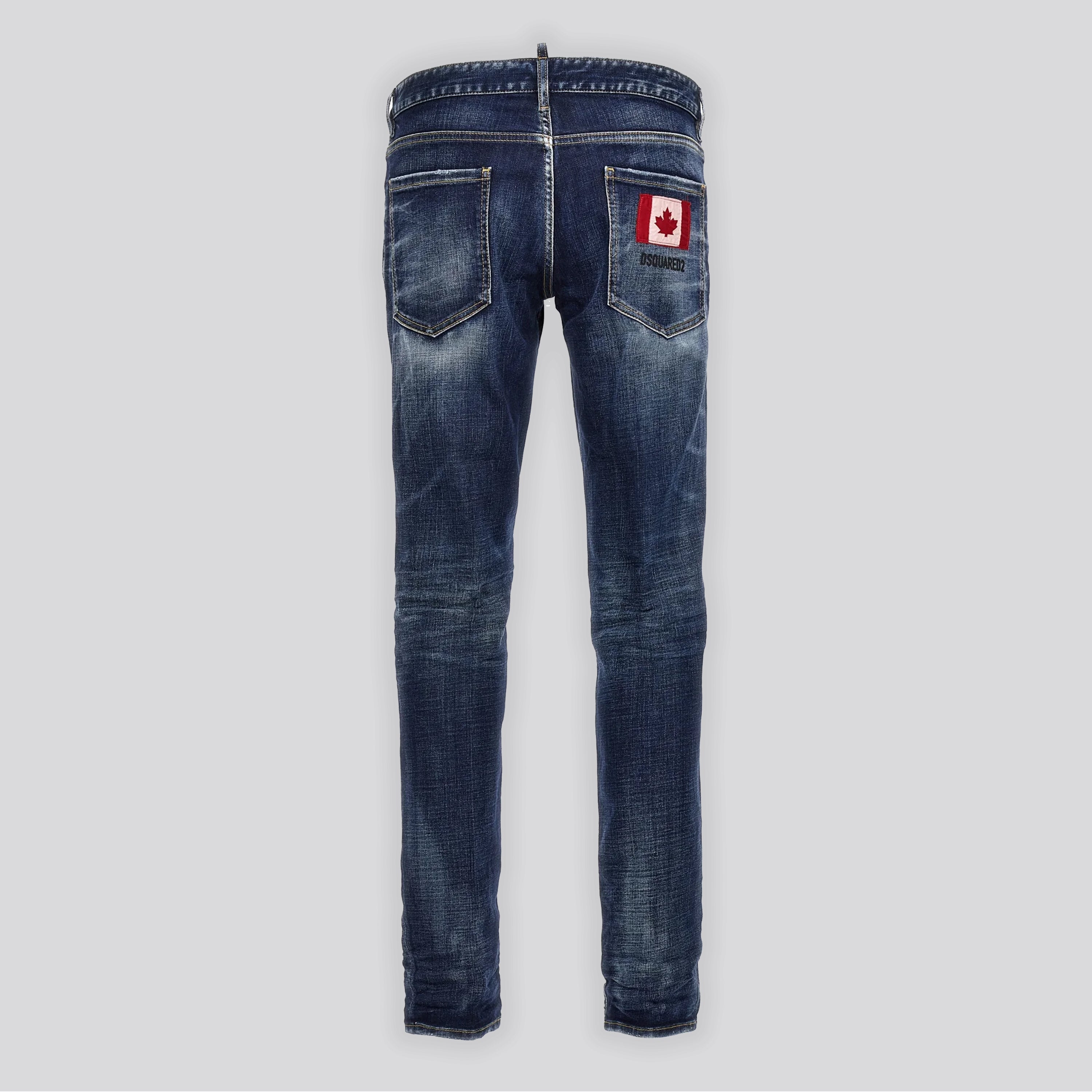 Jeans Denim Dsquared2 Slim Canada Flag