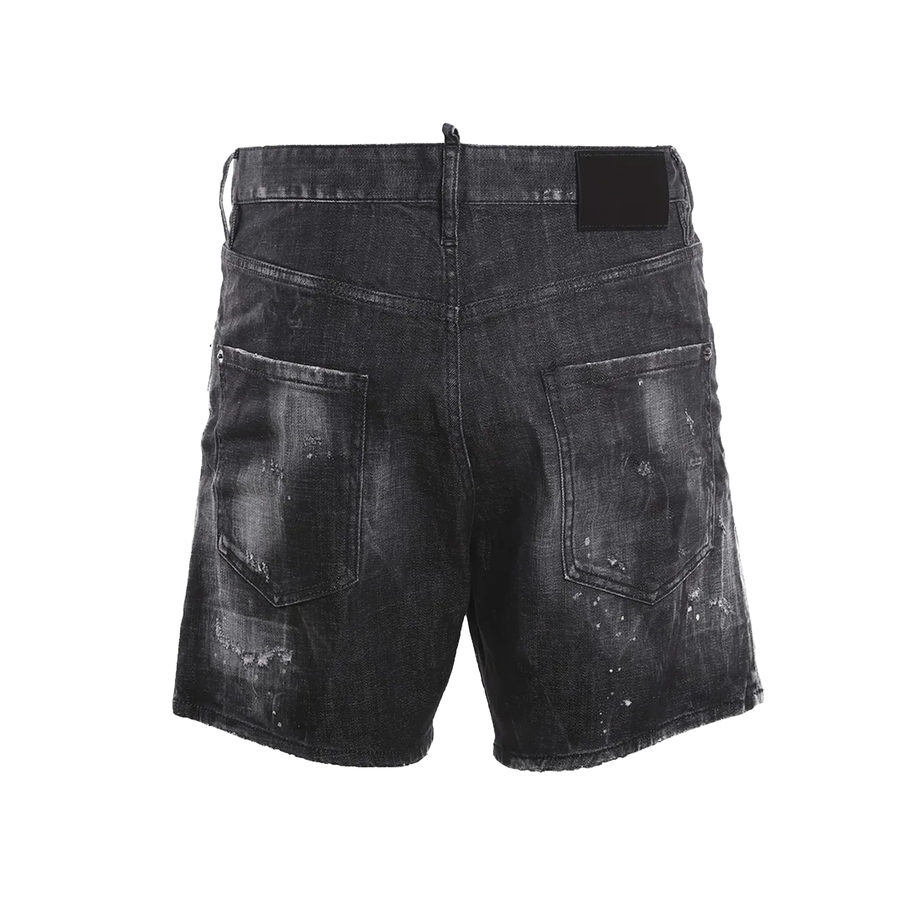 Bermuda Negra Dsquared2 Patch Logo