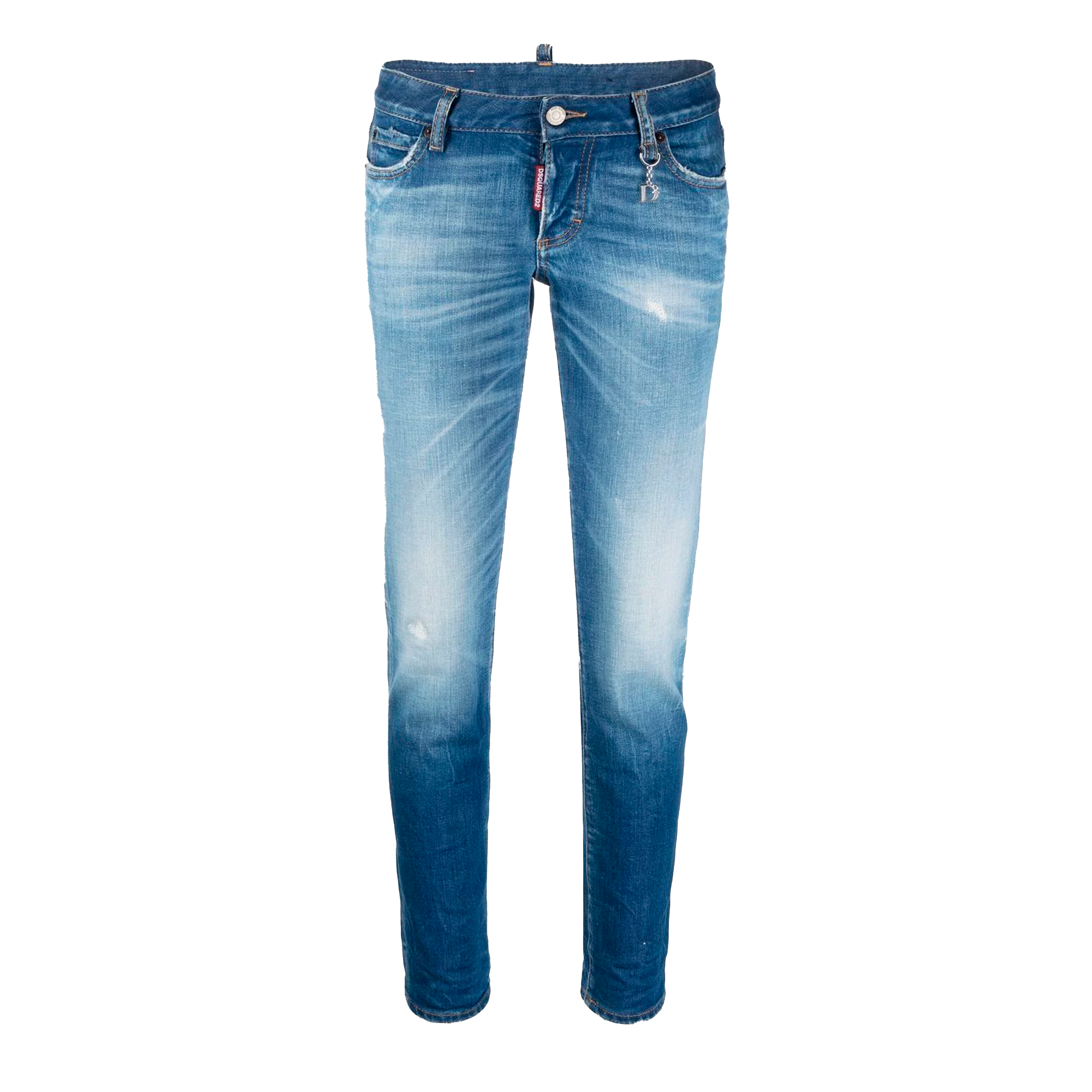 Jeans Denim Dsquared2 Jennifer Yellow Paint