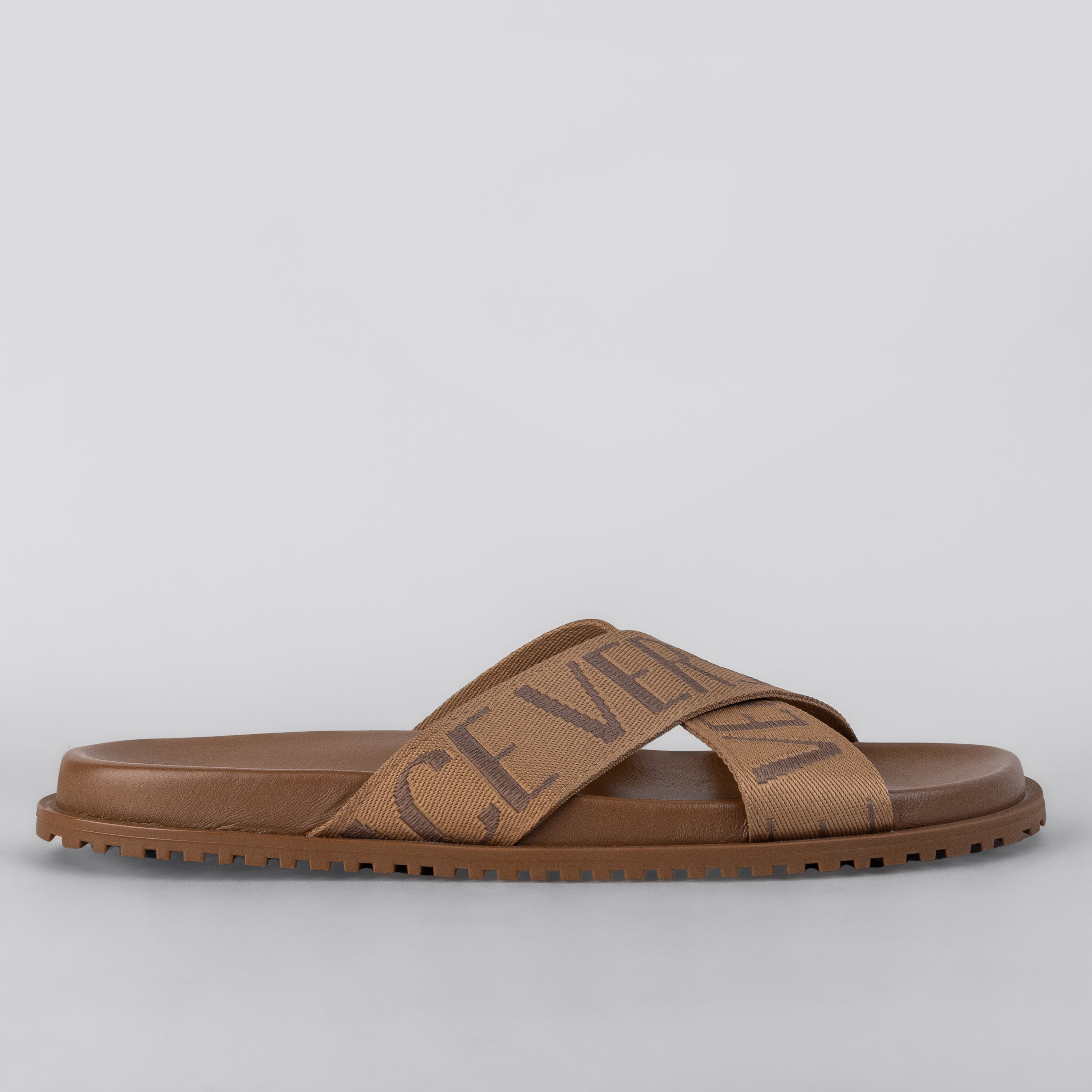 Sandalias Beige Versace Monogram
