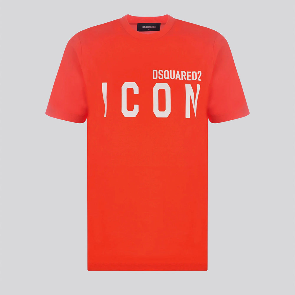 Camiseta Naranja Dsquared2 Icon Small Logo