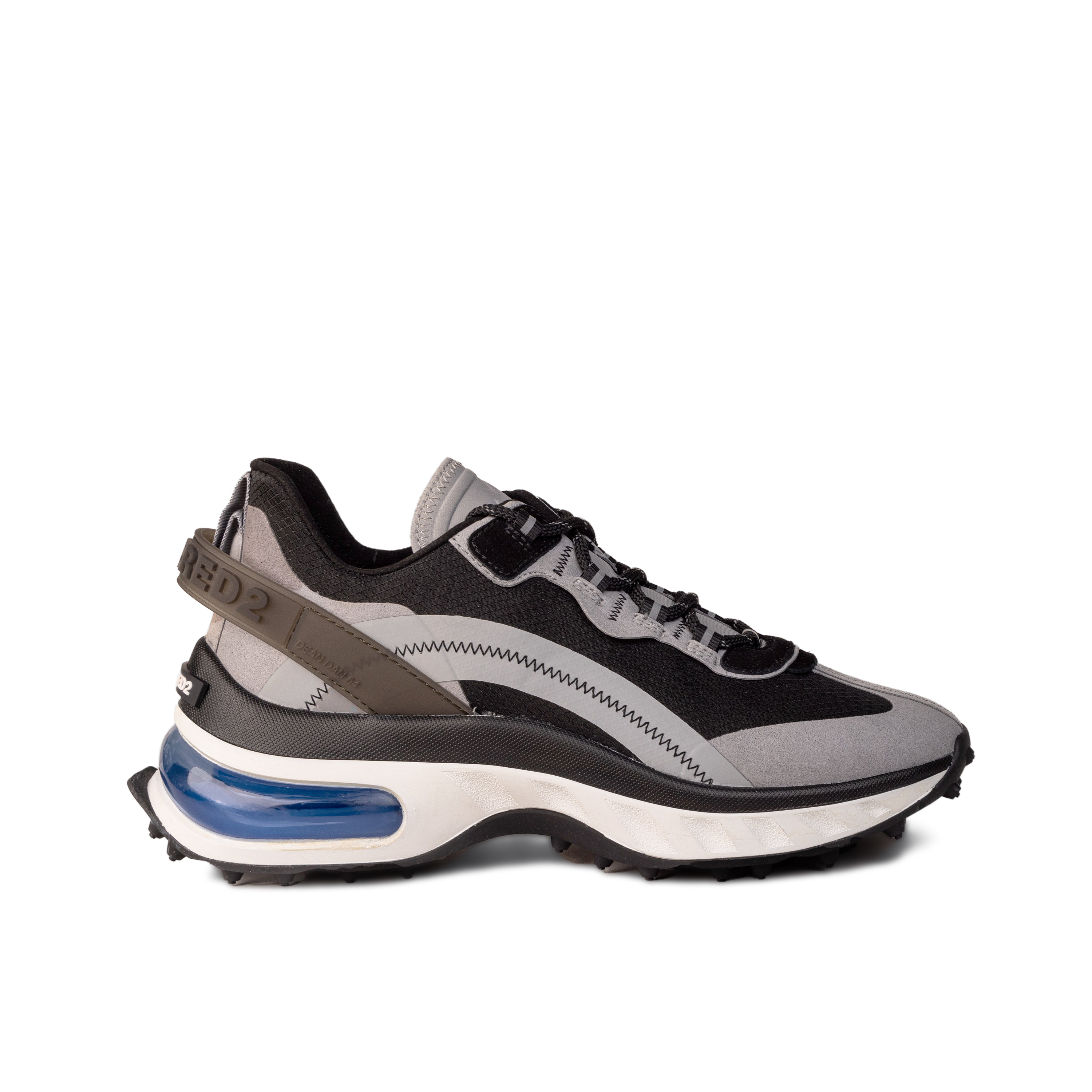 Sneakers Gris Azul Dsquared2 Bubble