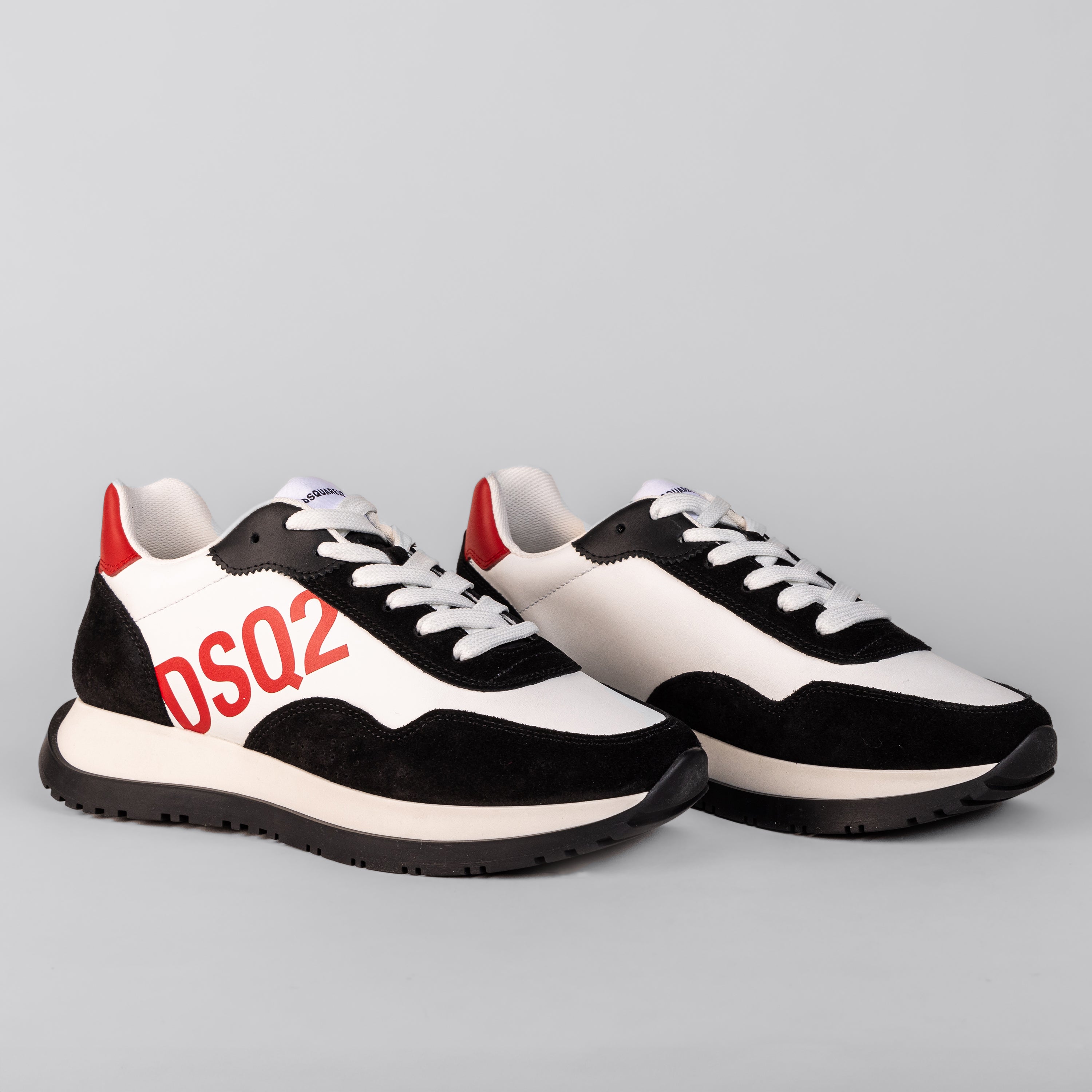 Sneakers Gris Azul Dsquared2 Dsq2 Print