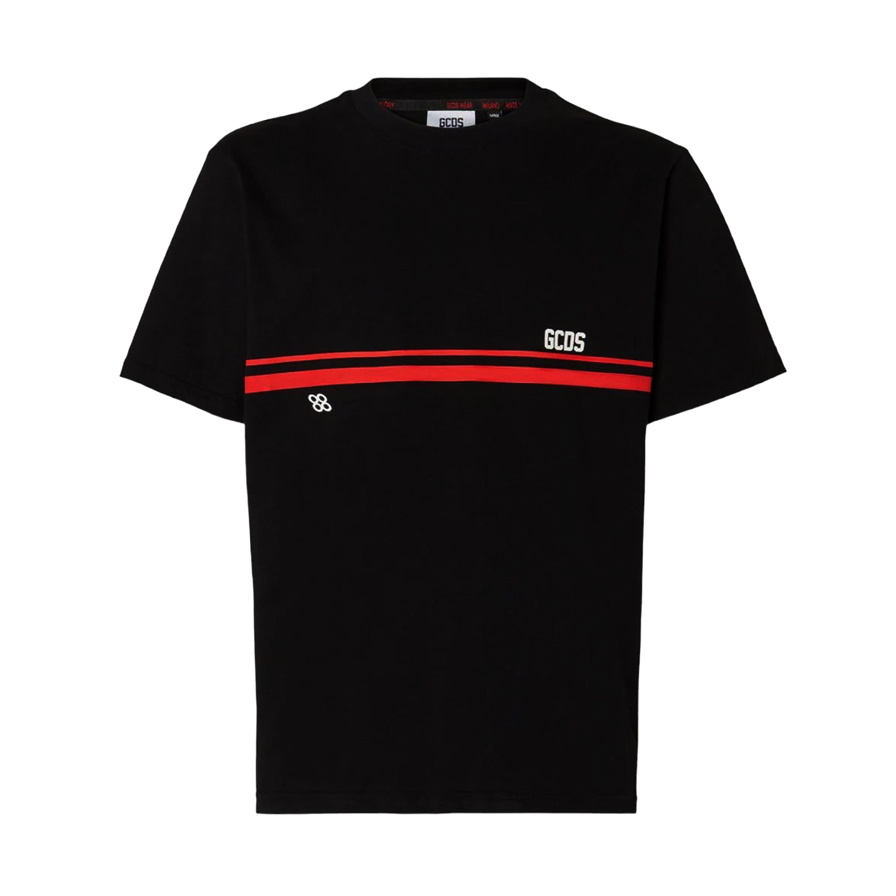 Camiseta Negra GCDS Logo
