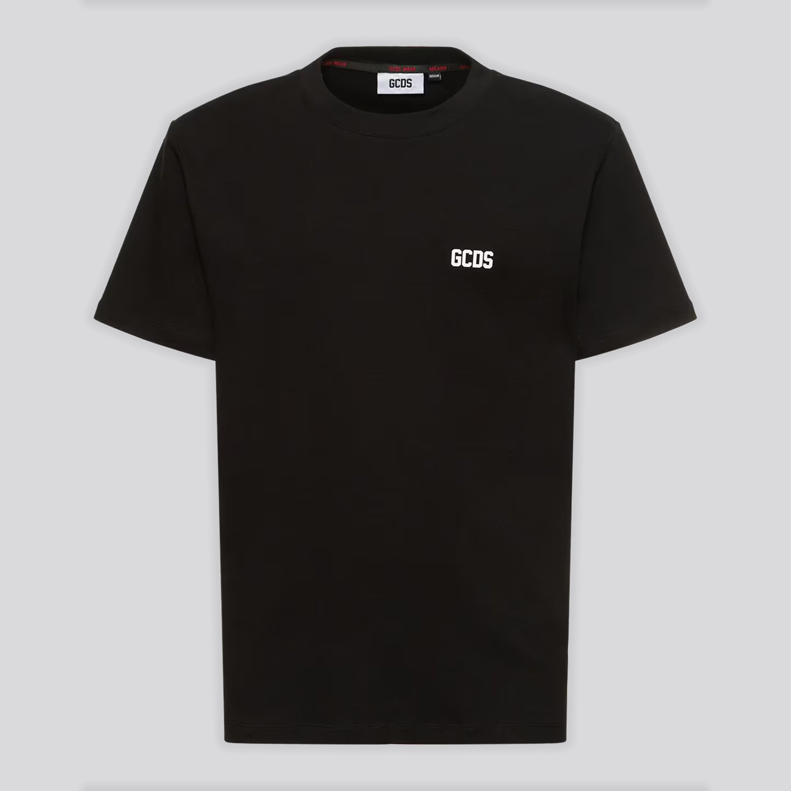 Camiseta Negra GCDS Logo