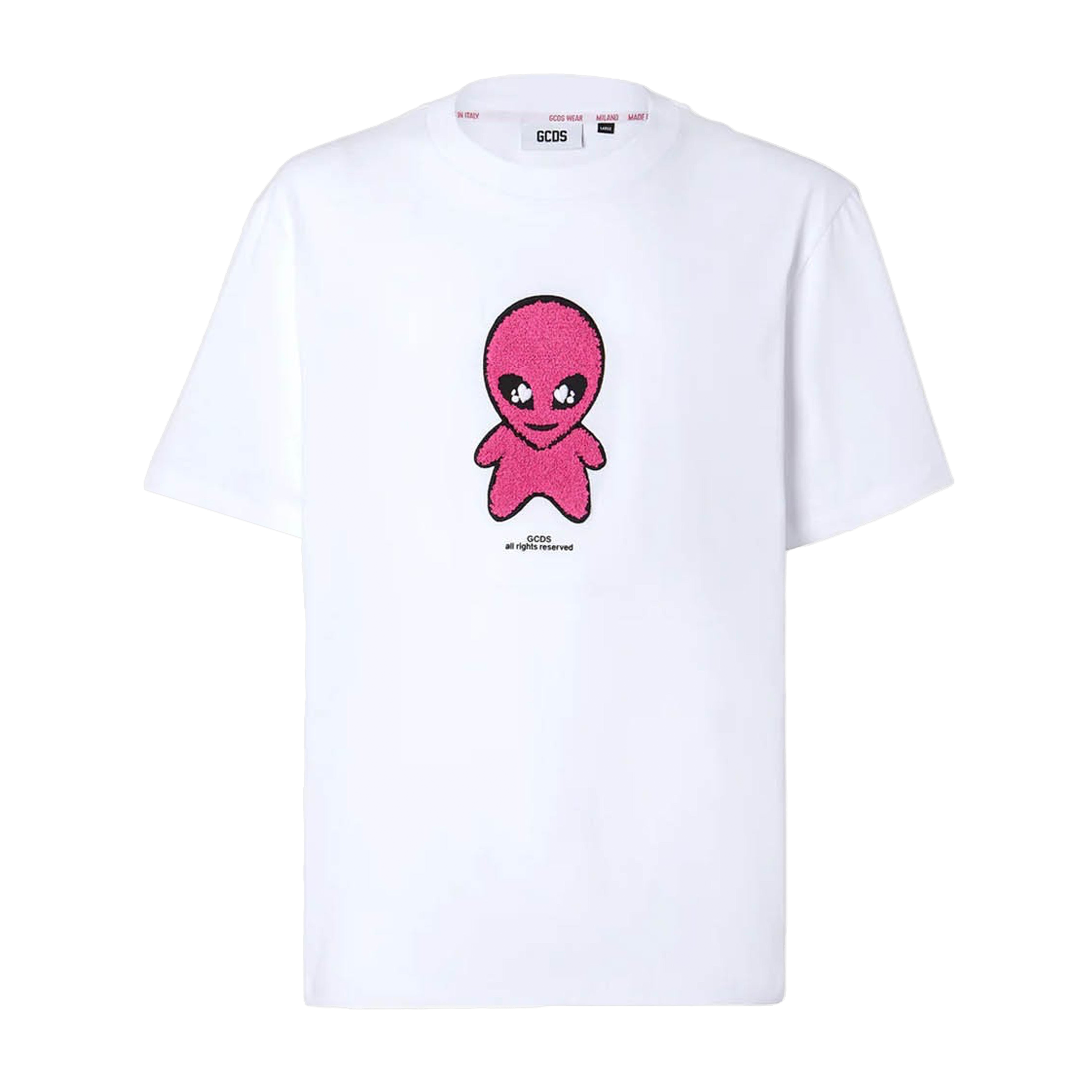 Camiseta Blanca GCDS All Rights