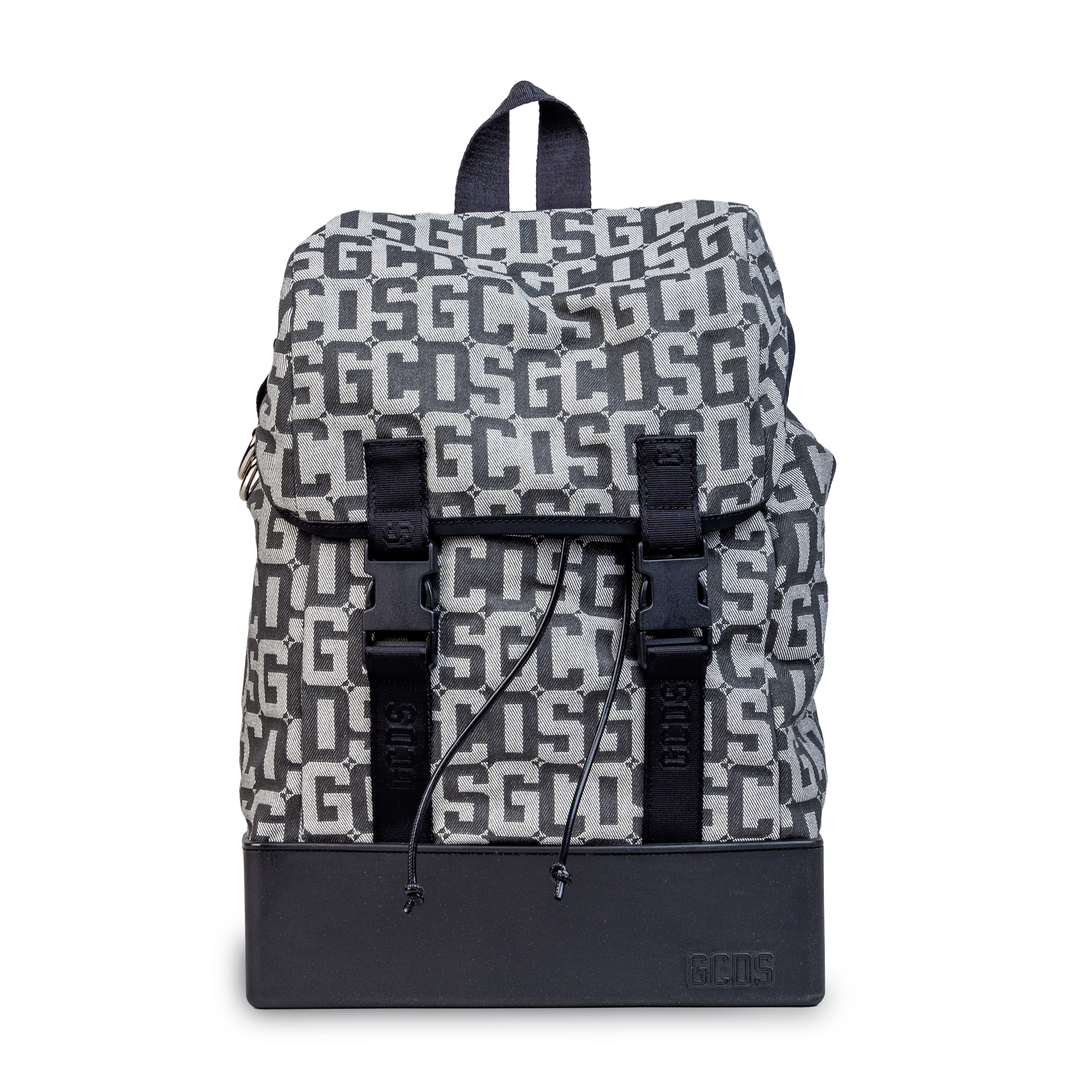 Mochila Gris GCDS Multilogo