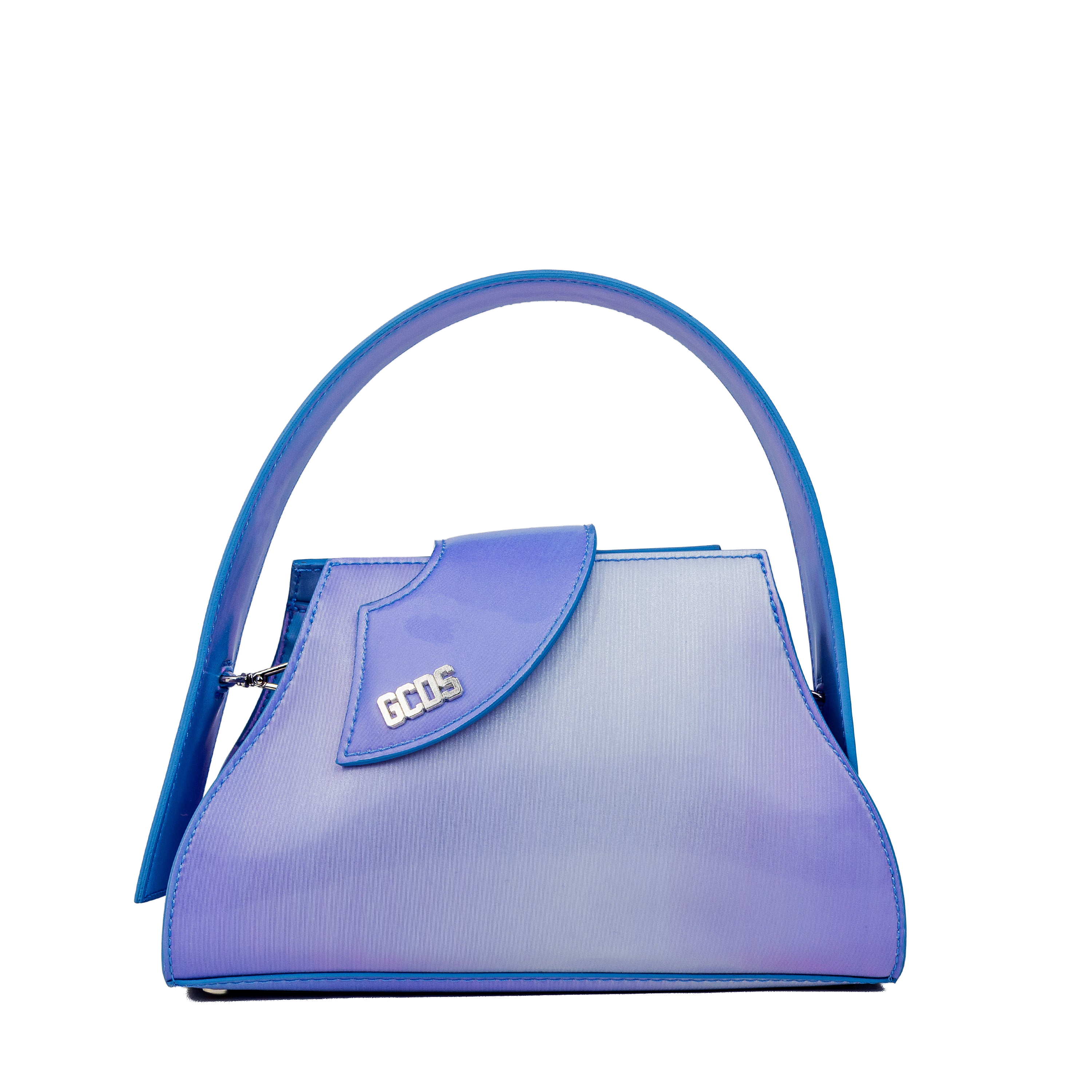 Cartera Morada GCDS Comma Holographic