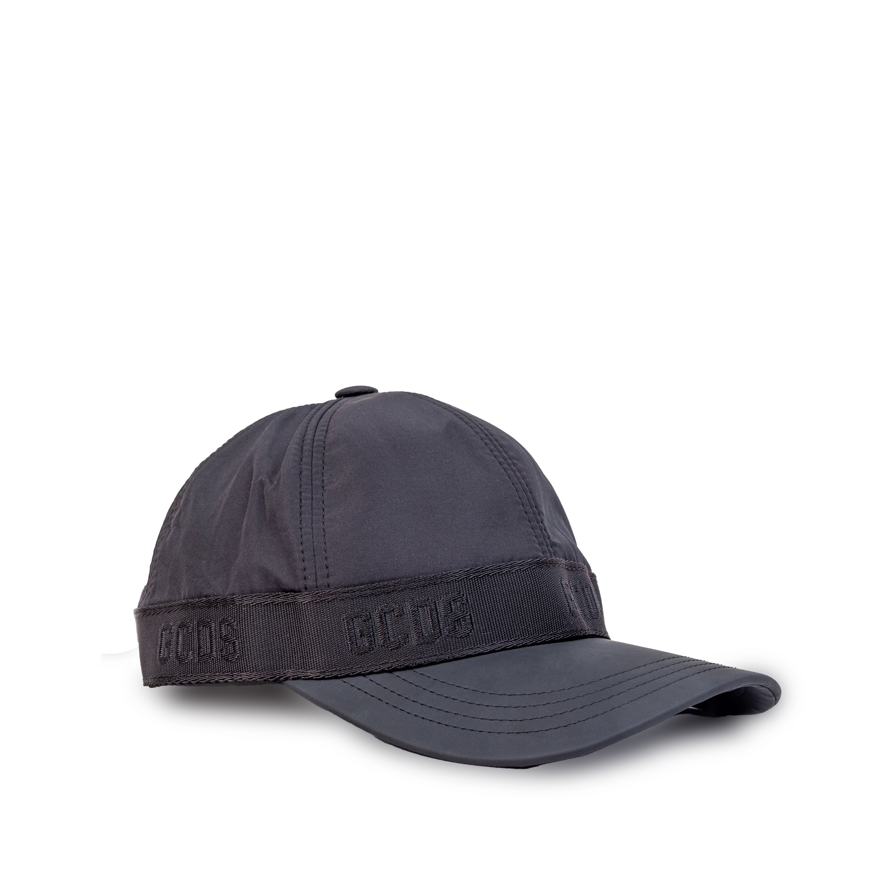 Gorra Negra GCDS Negro