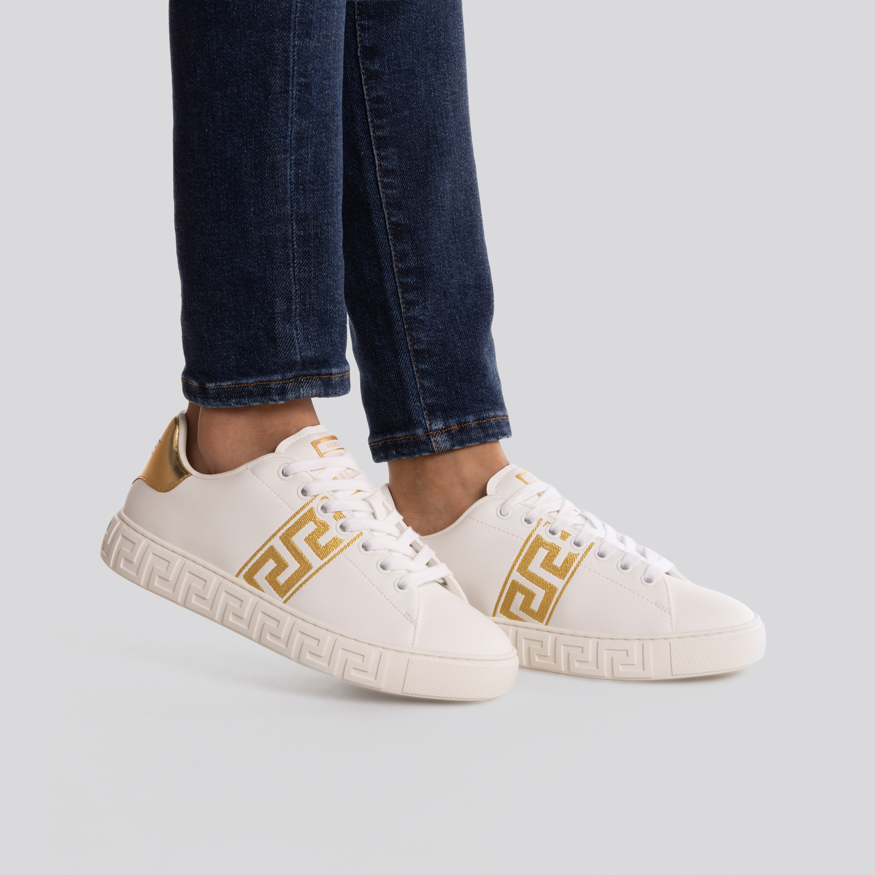 Sneakers Blancos Versace Greca
