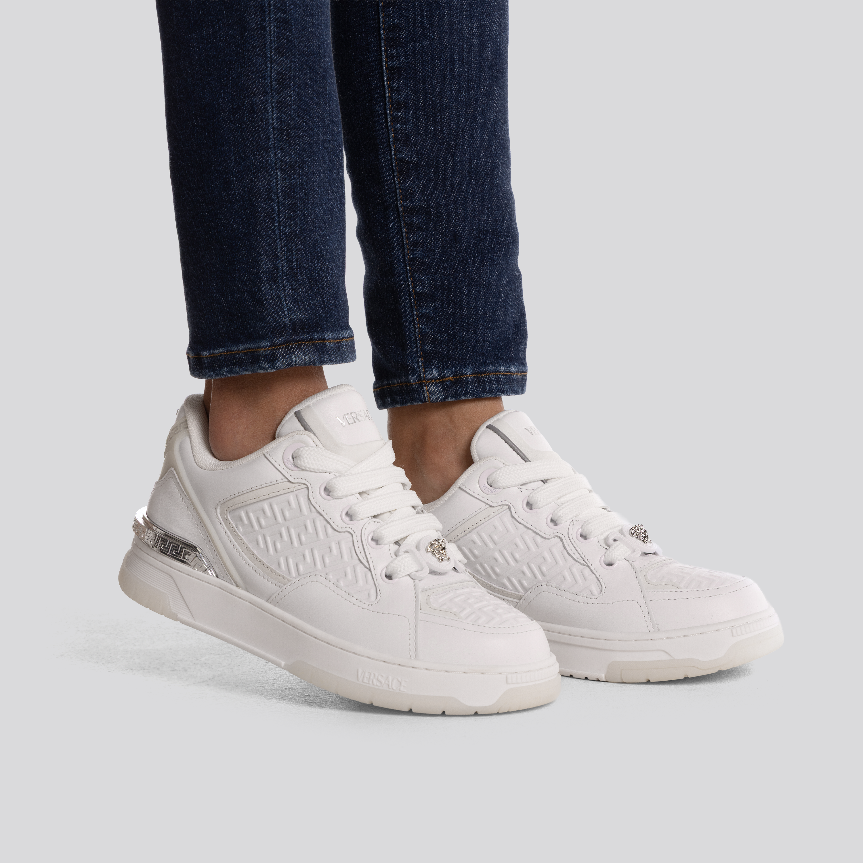 Sneakers Blancos Versace Low Top