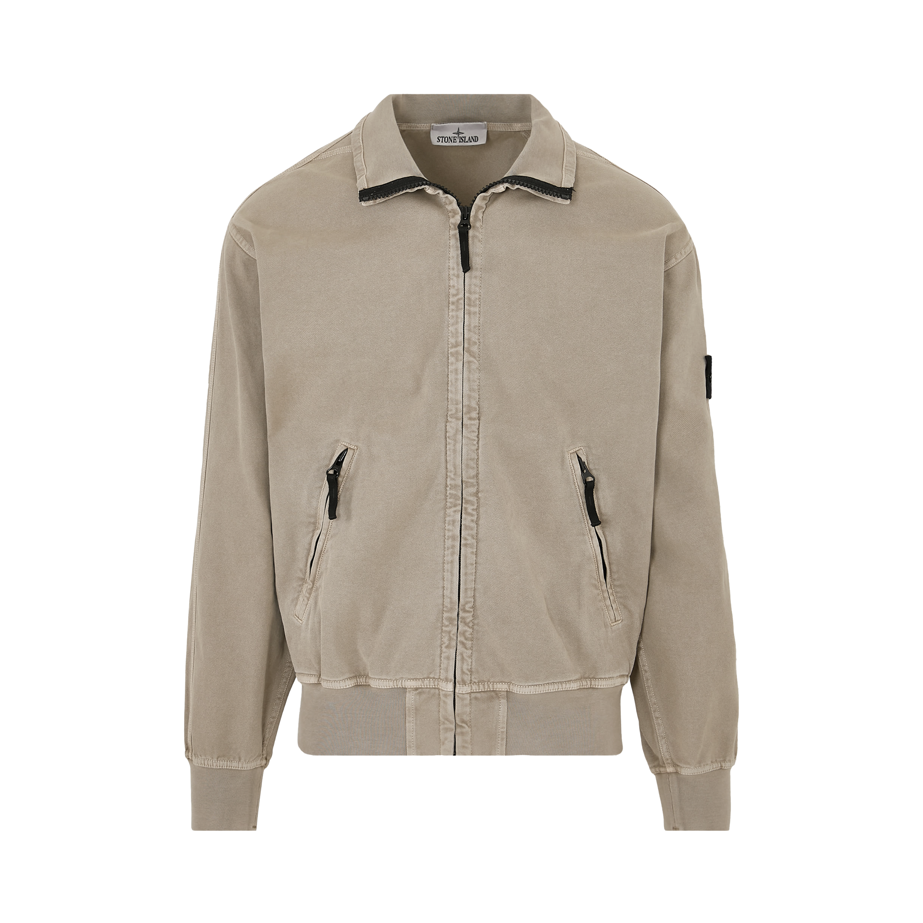 Chaqueta Beige Stone Island Tag