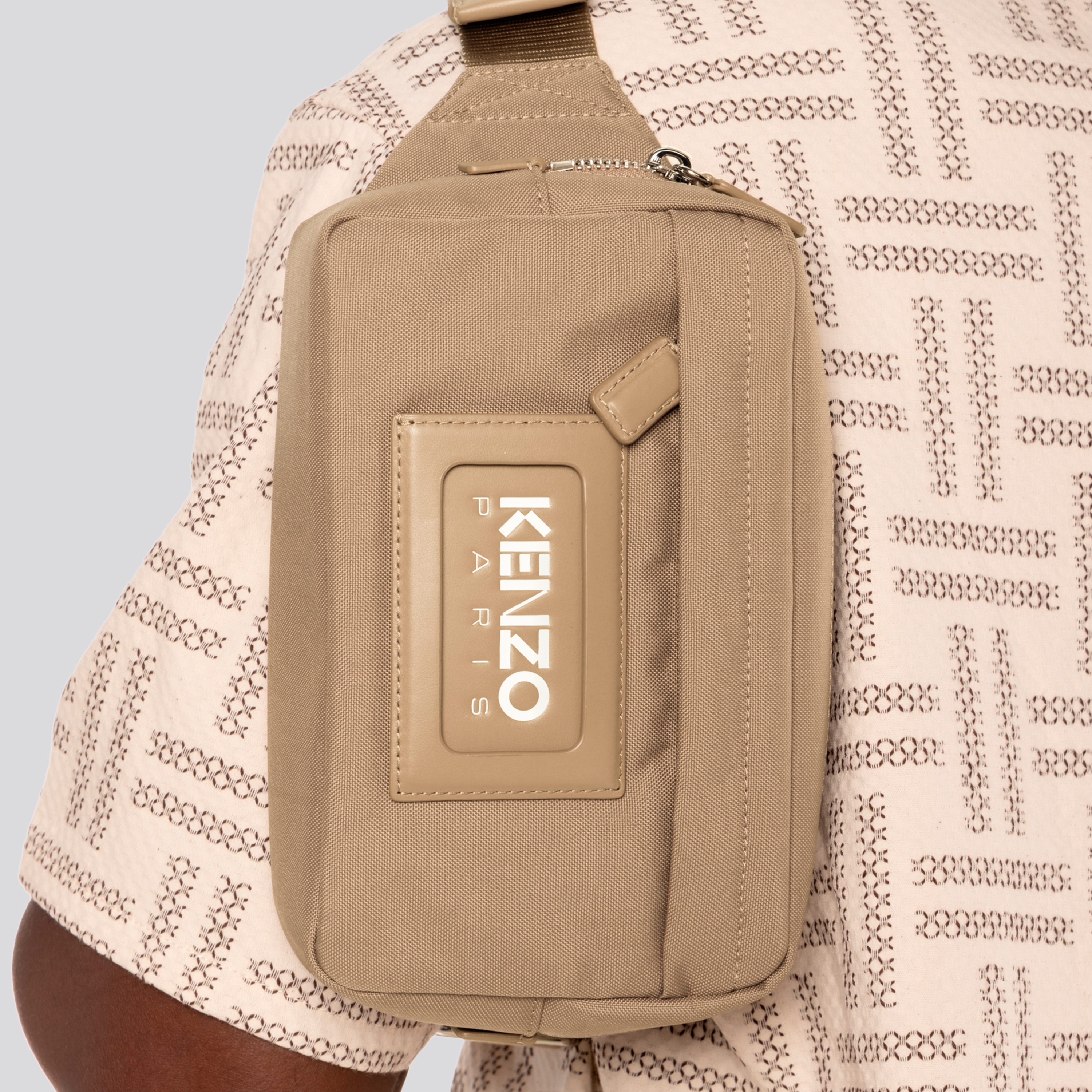 Bolso Beige Kenzo Raphy