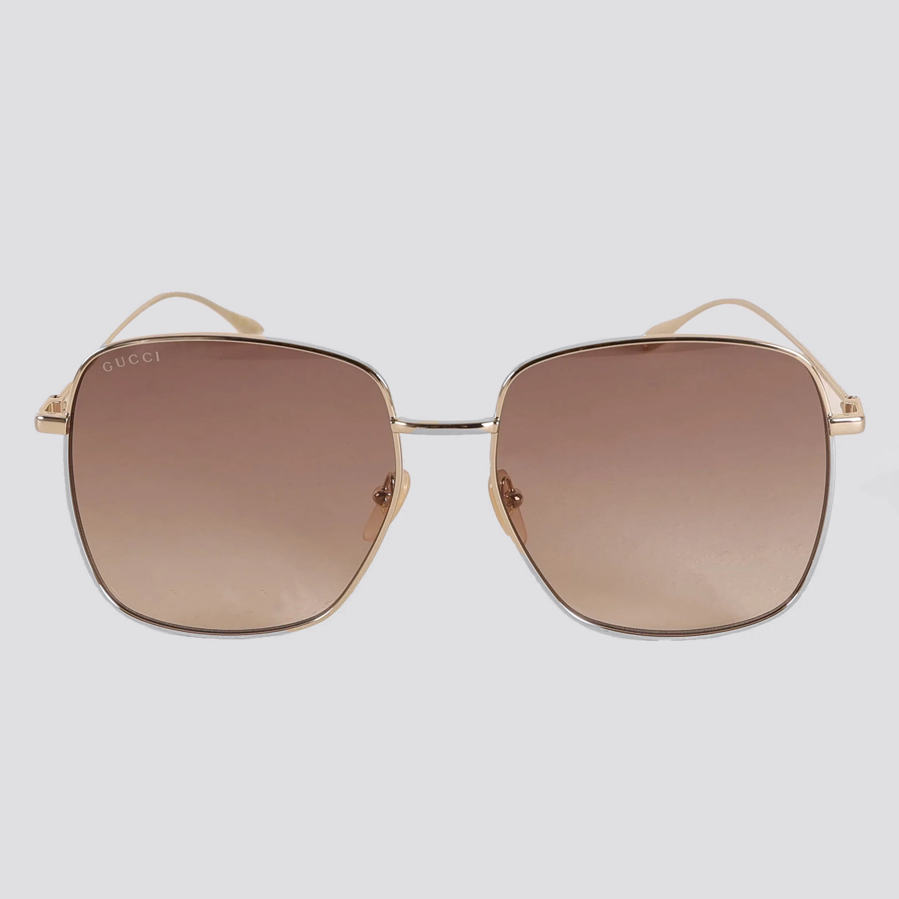 Gafas de Sol Dorado-Café Gucci