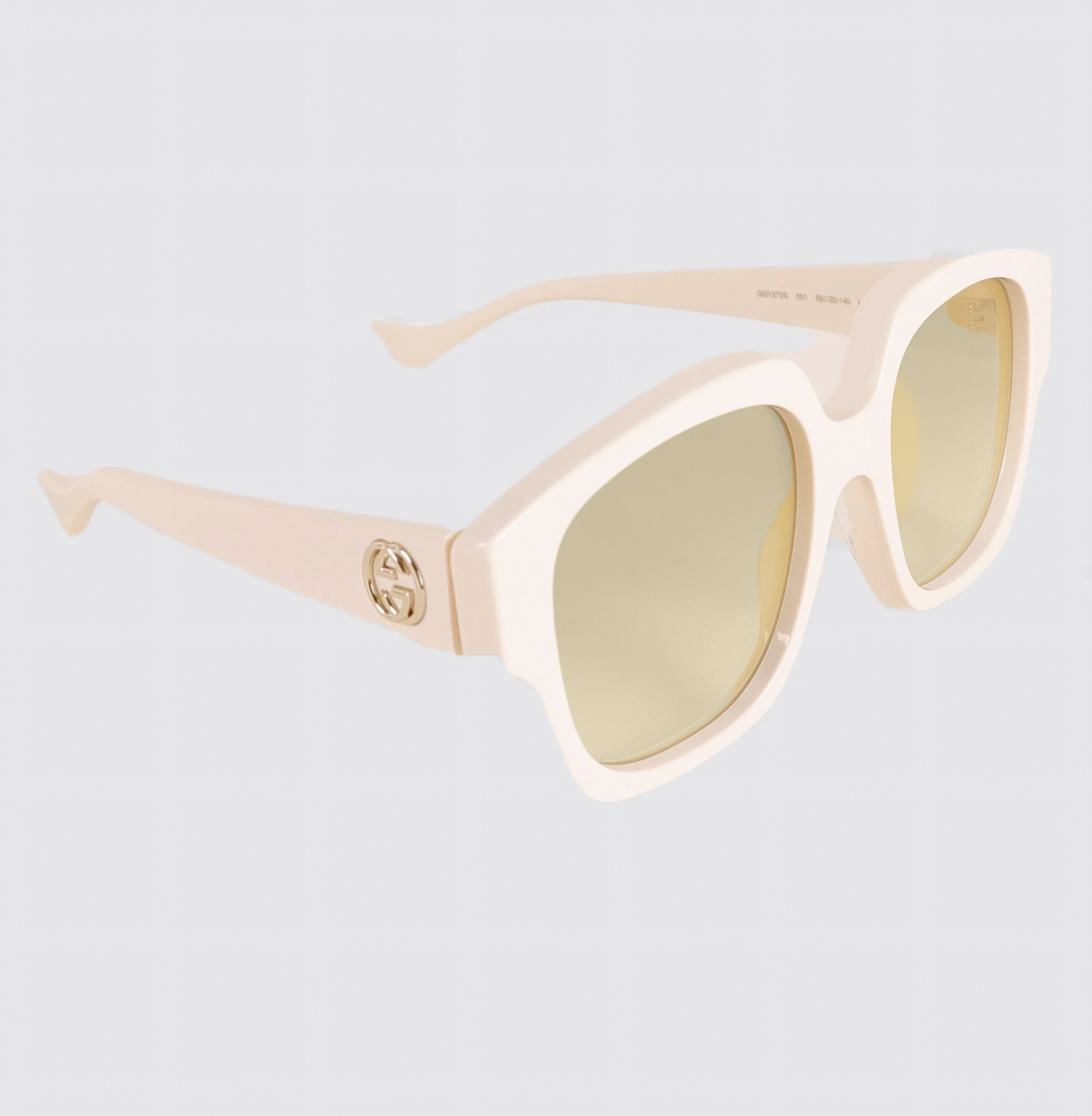 Gafas de Sol Blanco-Amarillo Gucci