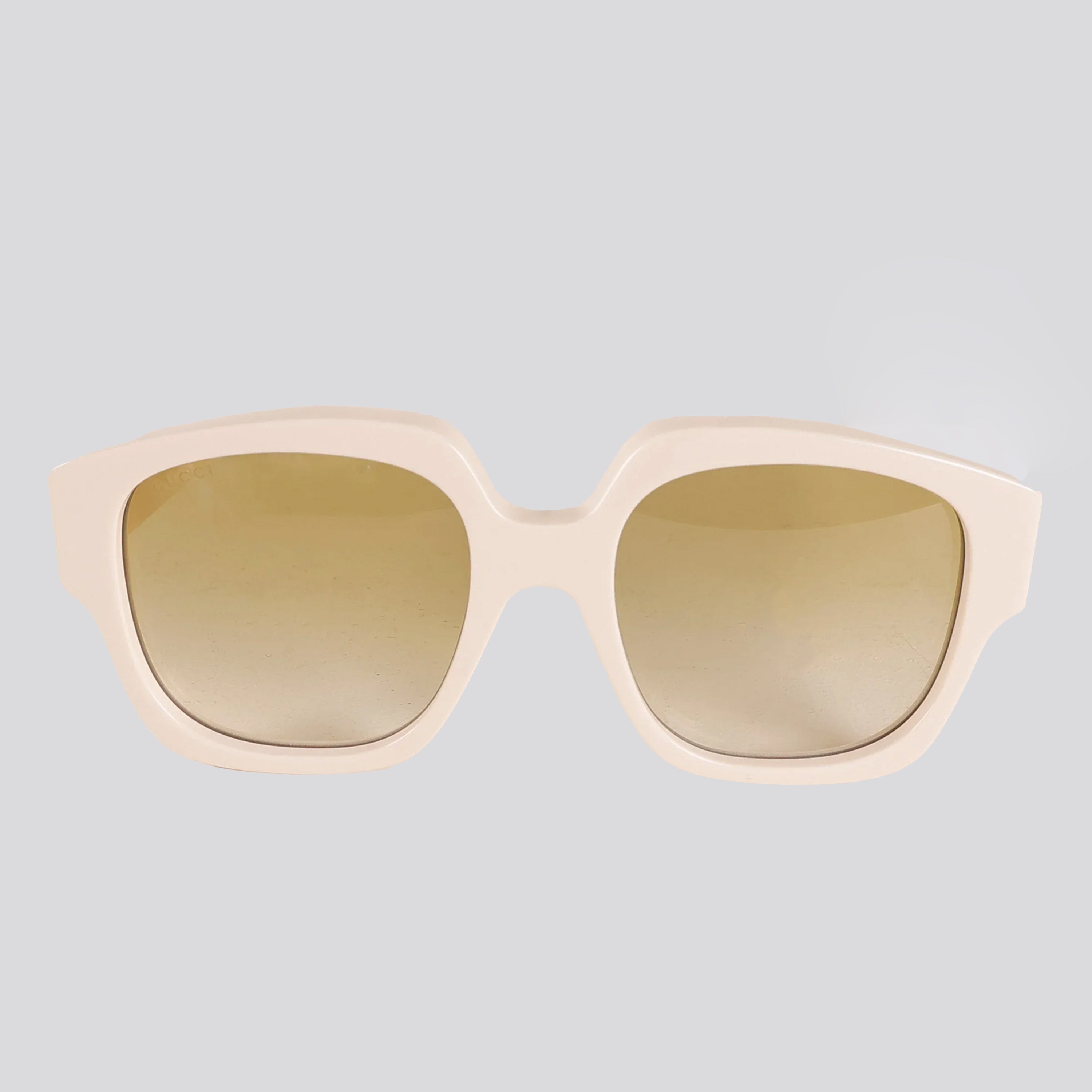 Gafas de Sol Blanco-Amarillo Gucci