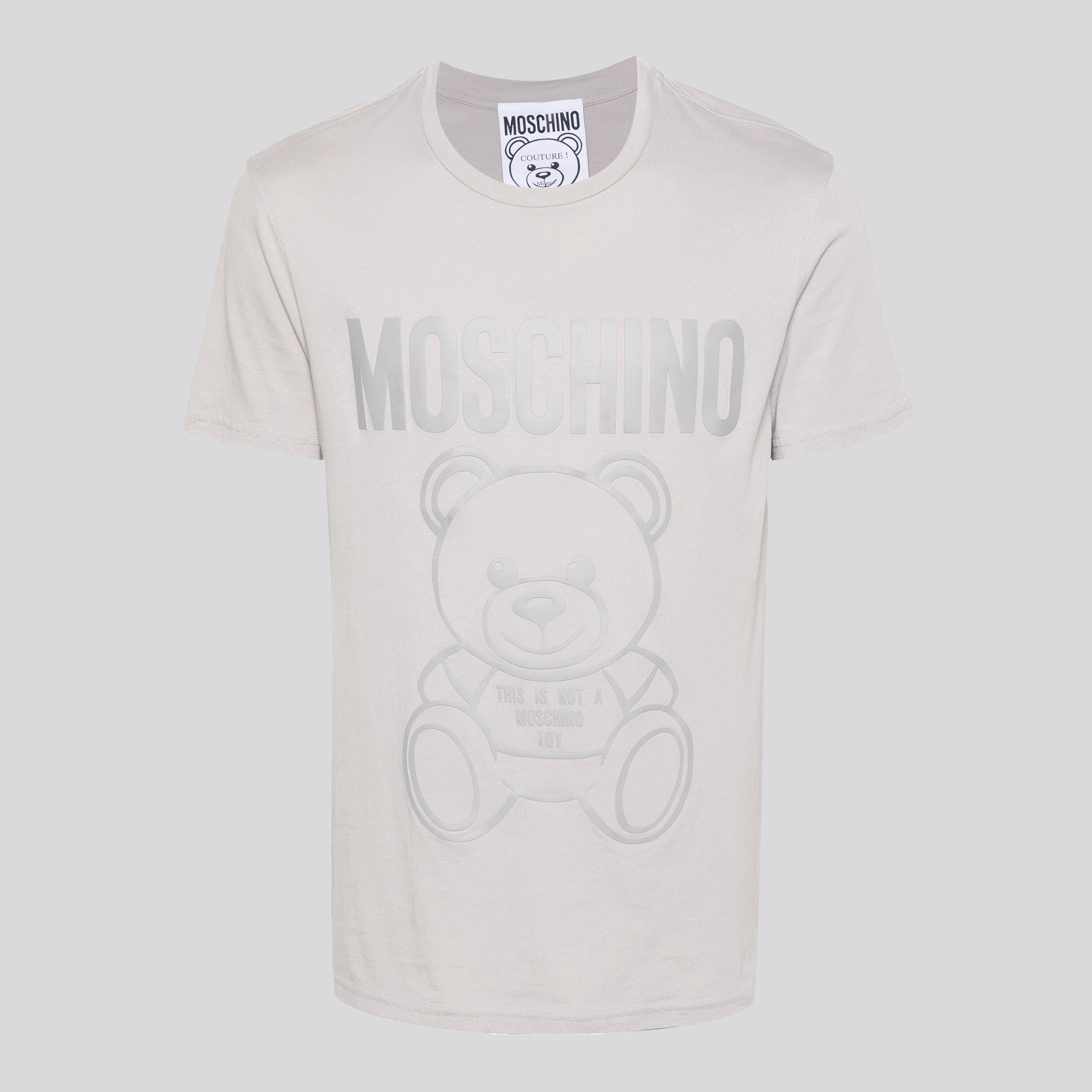 Camiseta Gris Moschino Couture Gris Teddy